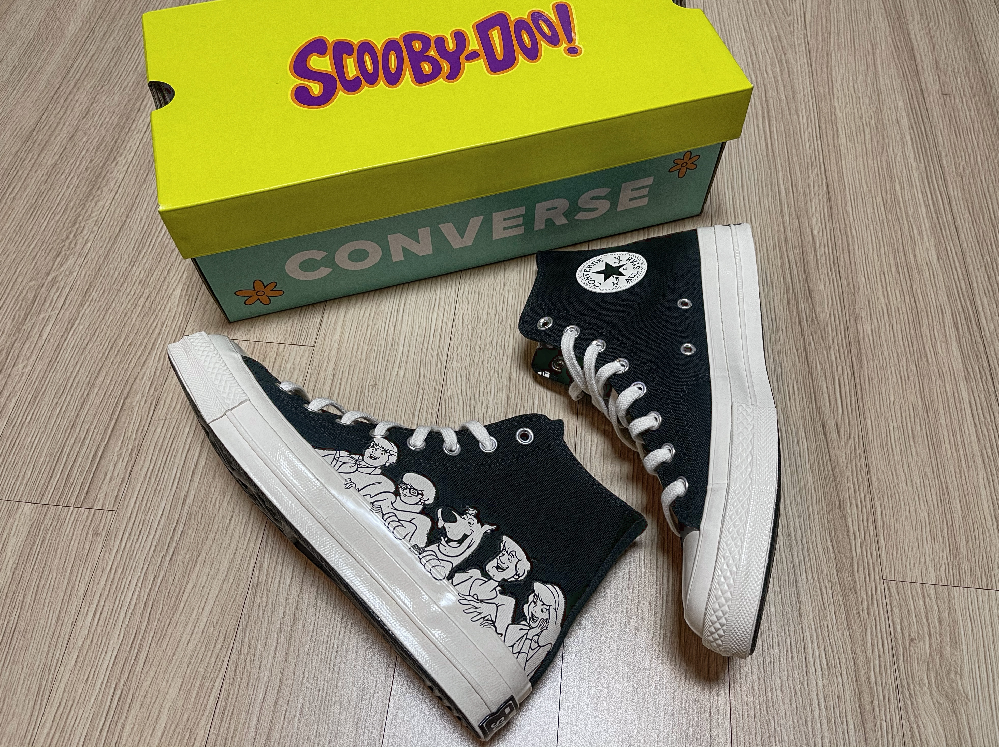 Converse x Scooby-Doo Chuck 70 High - Mystery Solving Gang 착용 스타일 - 1