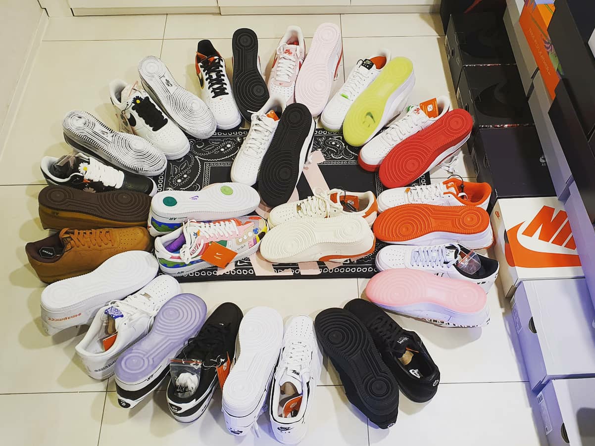 Nike x Peaceminusone Air Force 1 Low Para-Noise, Nike x Peaceminusone Air Force 1 Low Para-Noise 2.0 착용 스타일 - 3