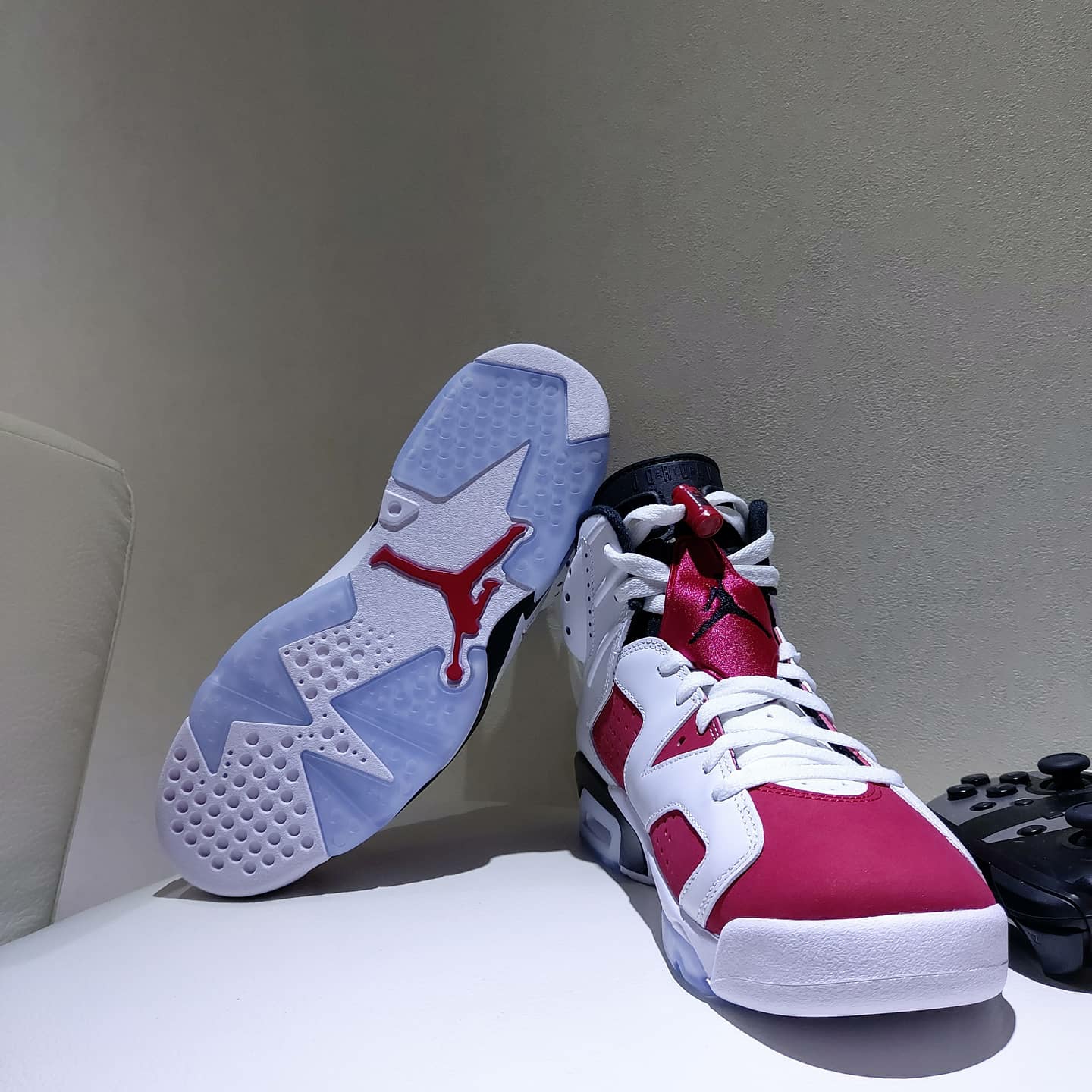 Jordan 6 Retro Carmine 2021 착용 스타일 - 4