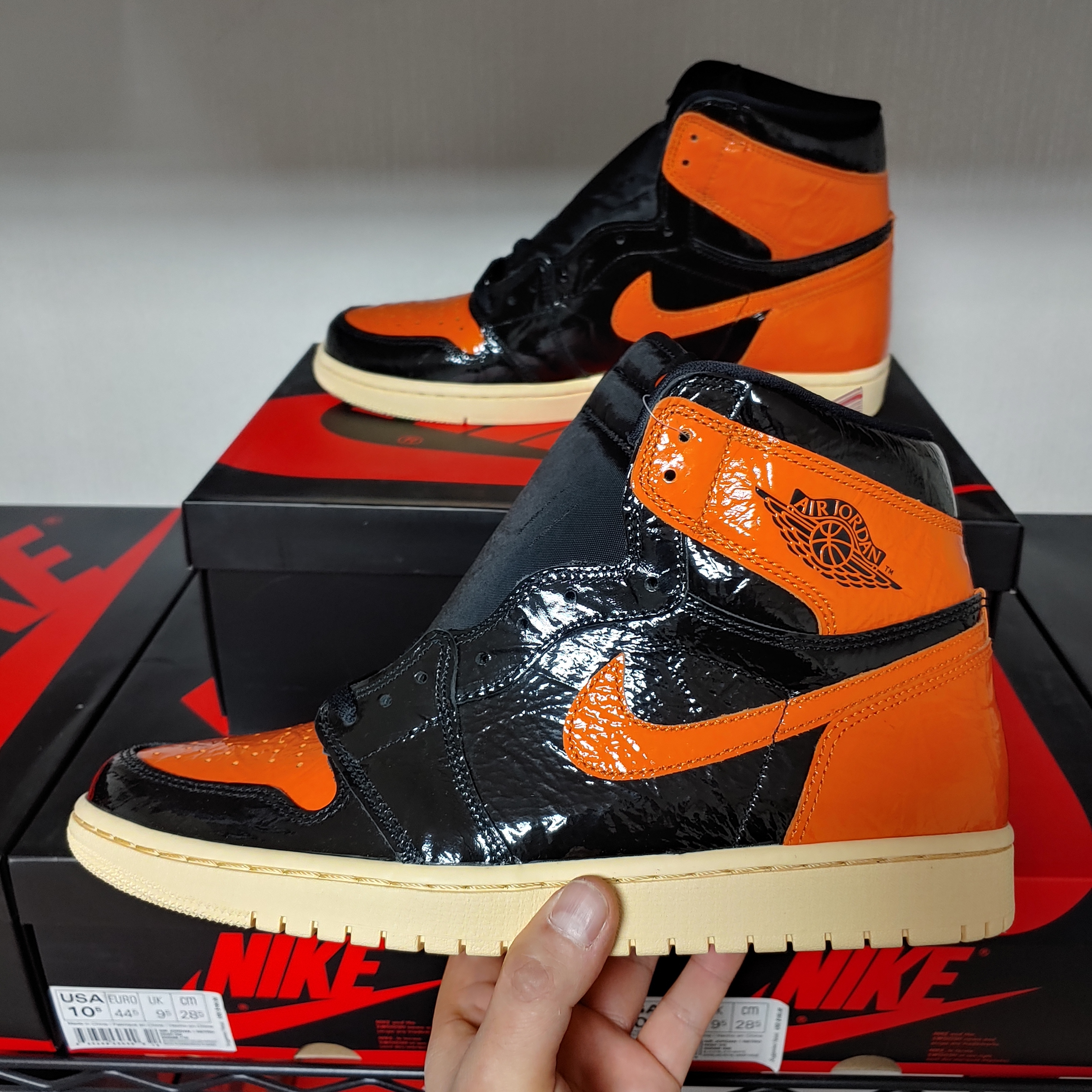 Jordan 1 Retro High Shattered Backboard 3.0 착용 스타일 - 2