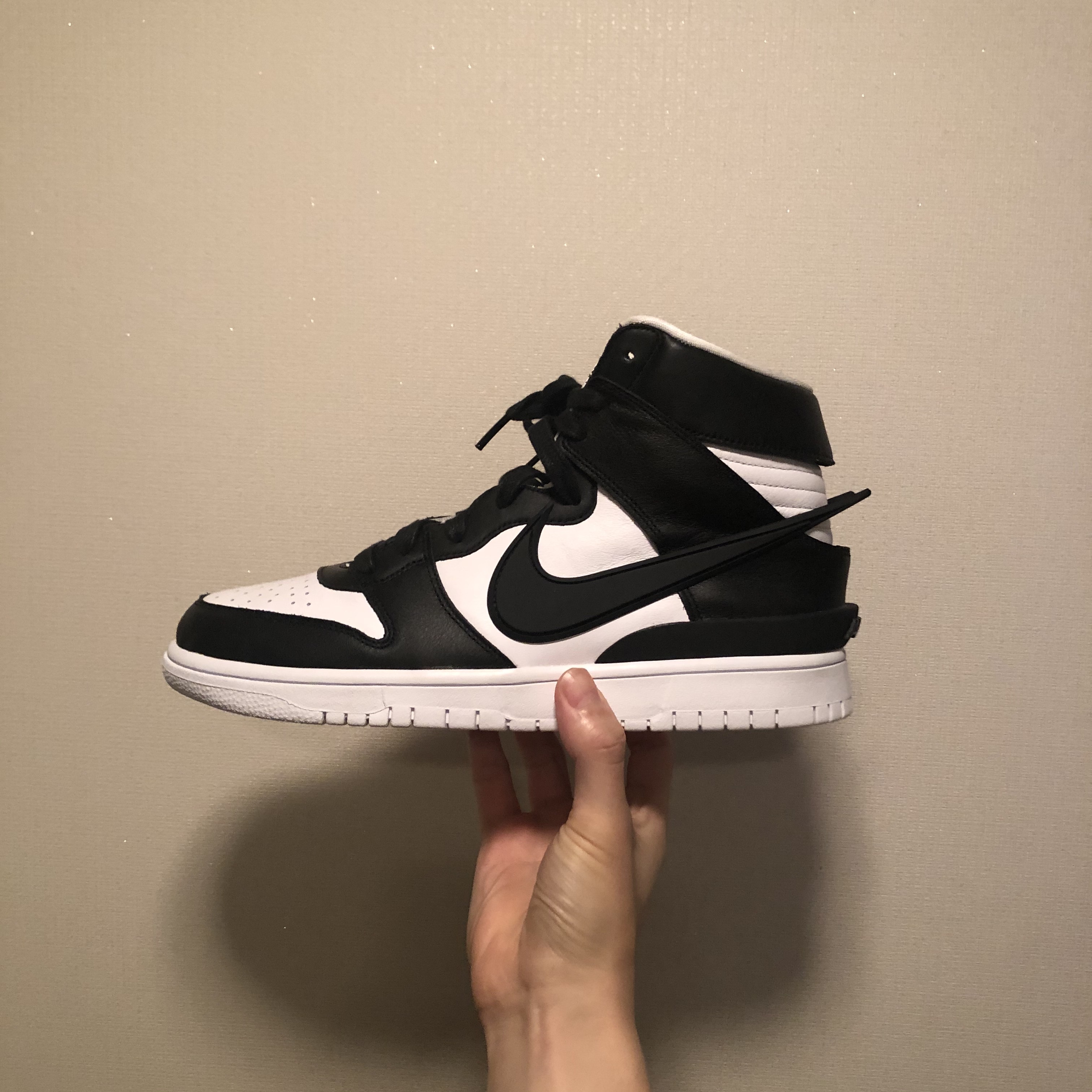Nike x Ambush Dunk High Black 착용 스타일