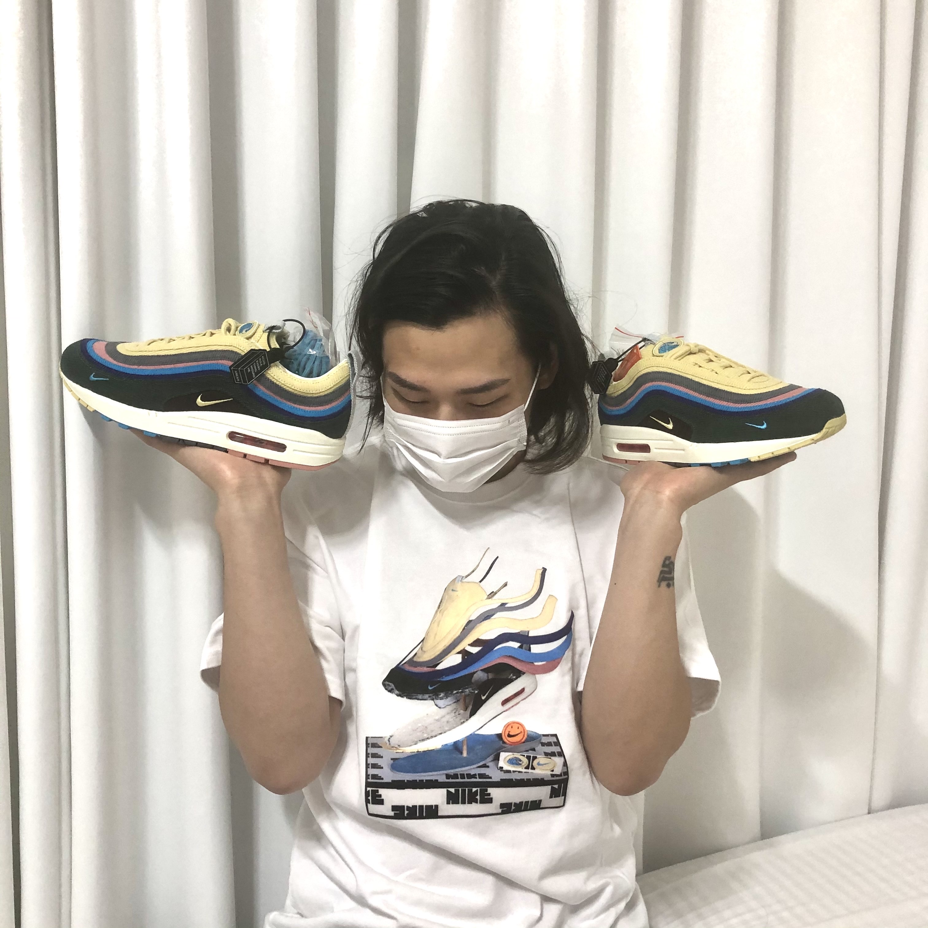 Nike x Sean Wotherspoon Air Max 1/97 착용 스타일