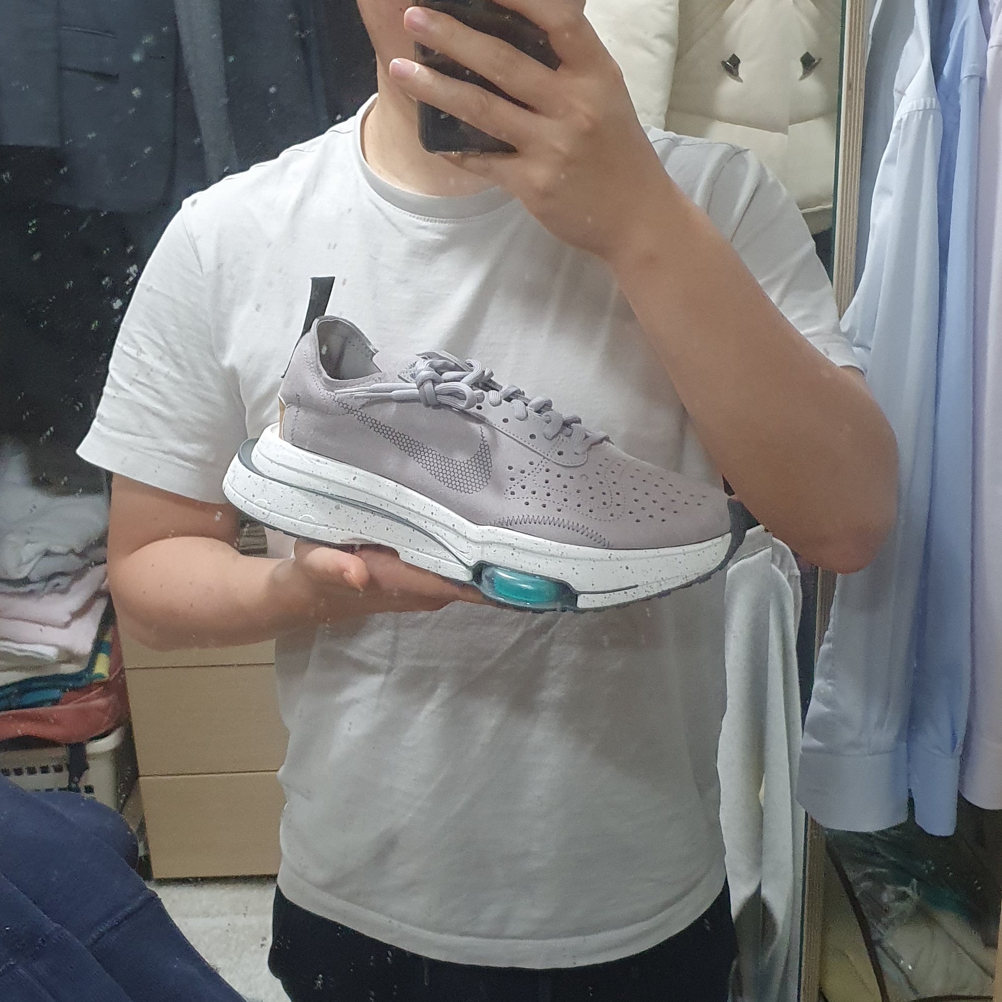 Nike Air Zoom Type College Grey 착용 스타일