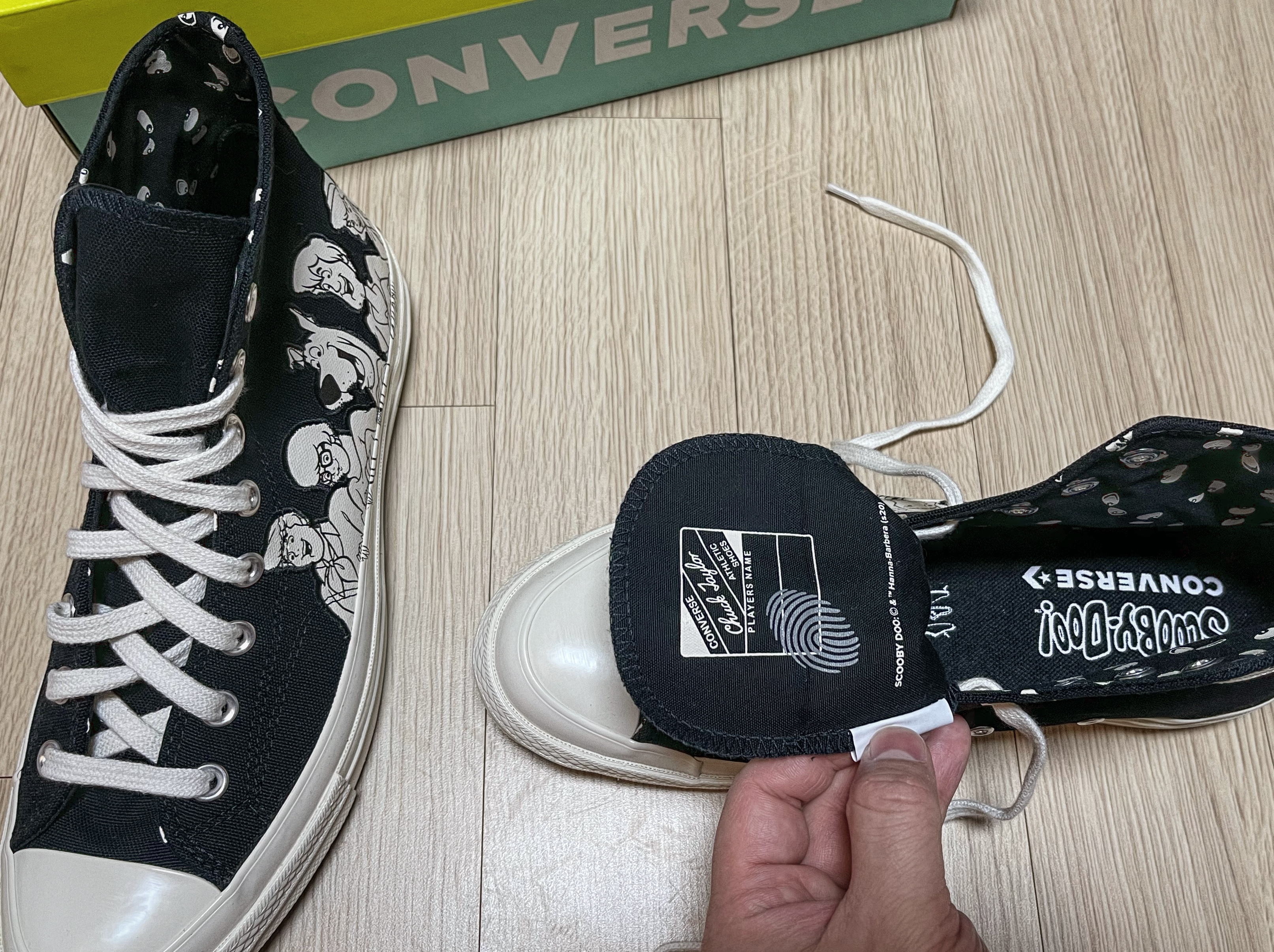 Converse x Scooby-Doo Chuck 70 High - Mystery Solving Gang 착용 스타일 - 3