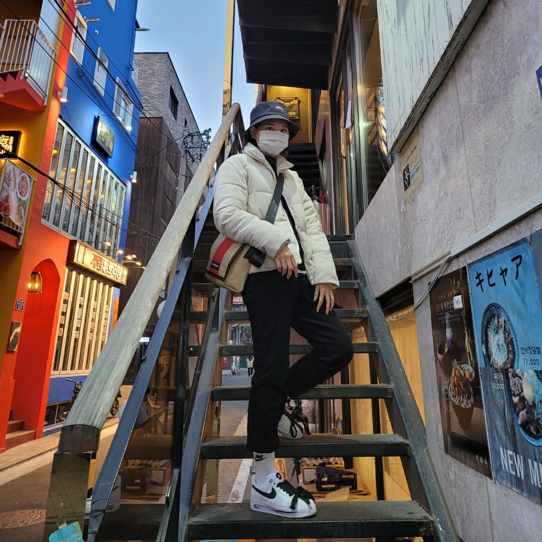 Nike x Peaceminusone Air Force 1 Low Para-Noise 2.0, Nike x Peaceminusone Air Force 1 Low Para-Noise 착용 스타일 - 1