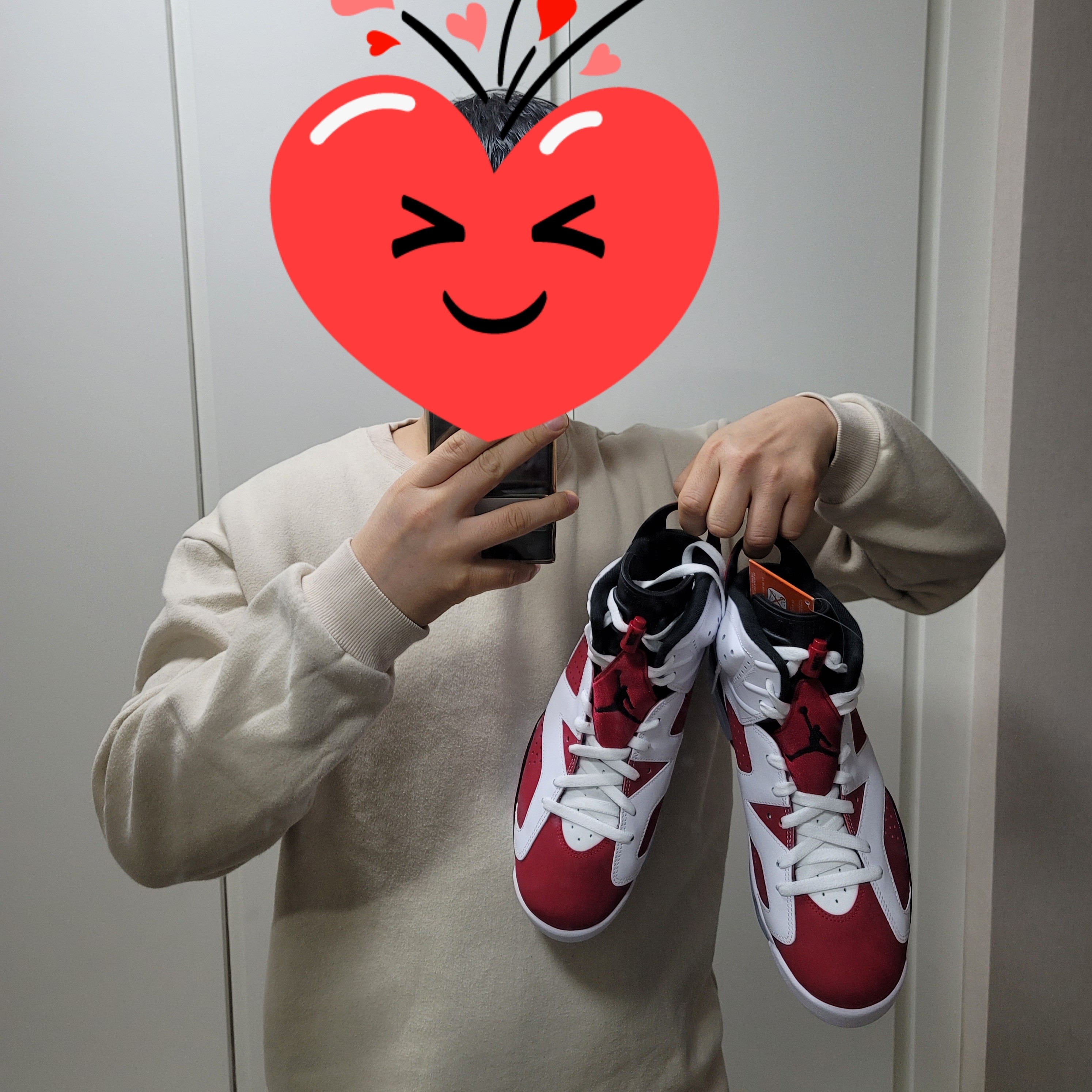Jordan 6 Retro Carmine 2021 착용 스타일