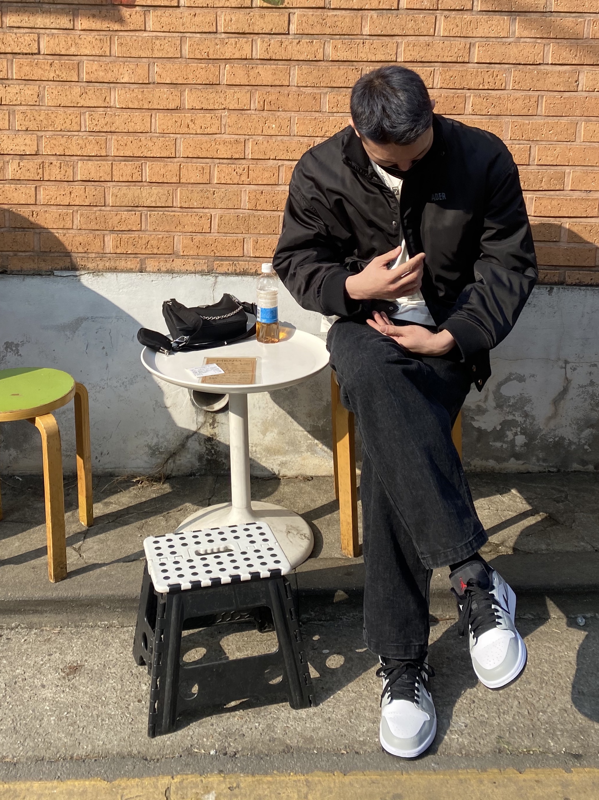 Jordan 1 Low Light Smoke Grey 착용 스타일 - 1