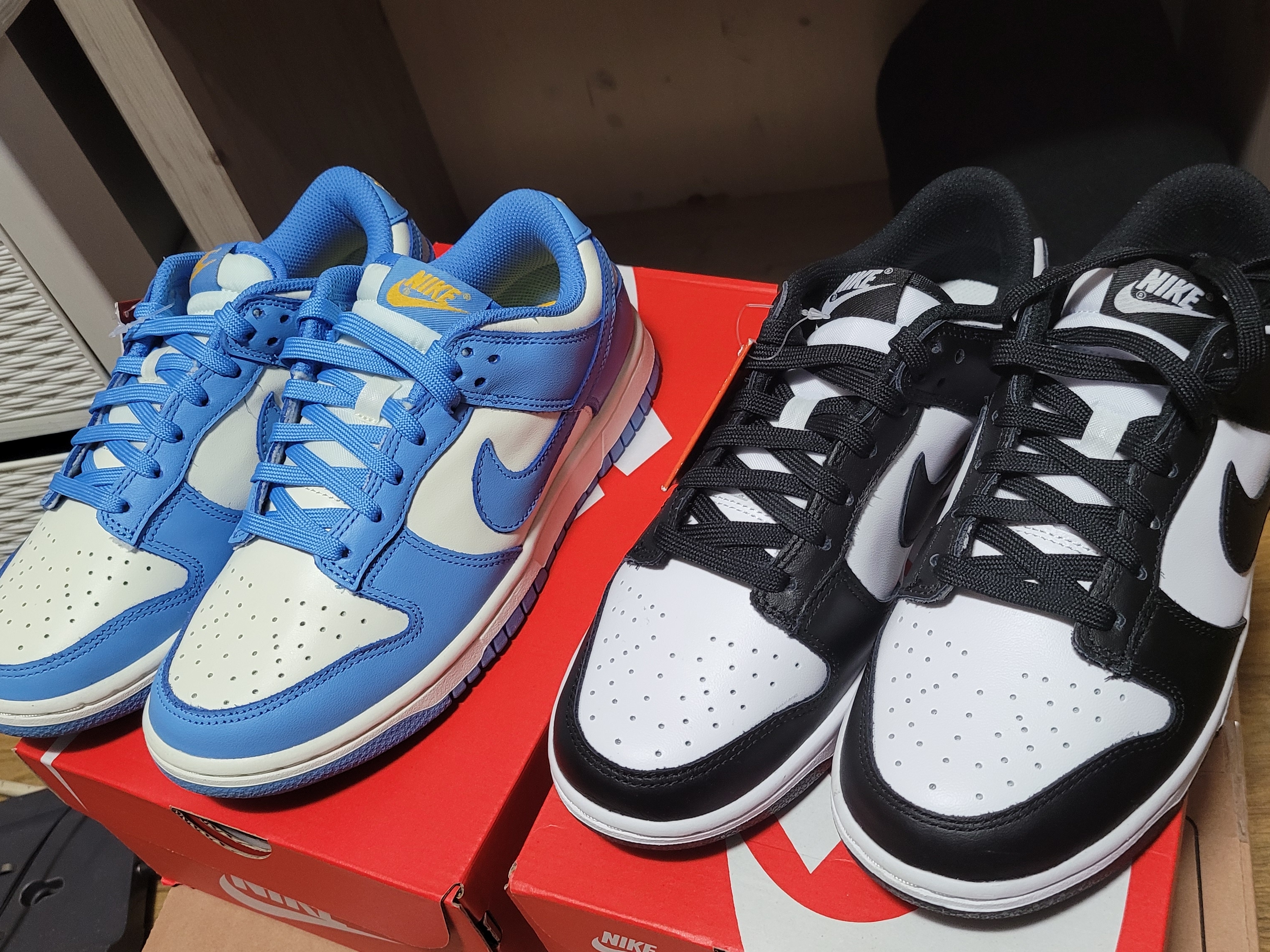 (W) Nike Dunk Low Black, (W) Nike Dunk Low Coast 착용 스타일