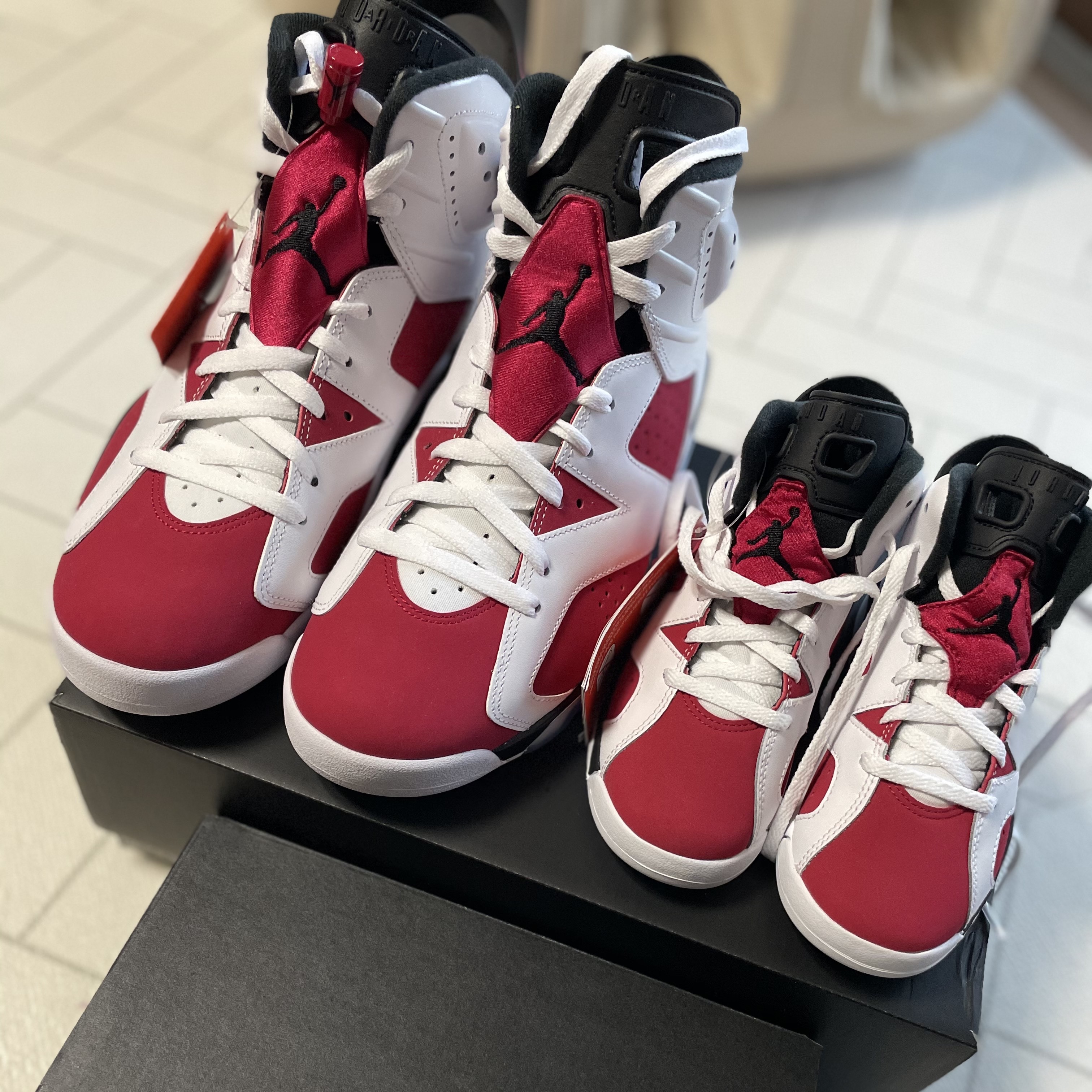 Jordan 6 Retro Carmine 2021, (PS) Jordan 6 Retro Carmine 2021 착용 스타일