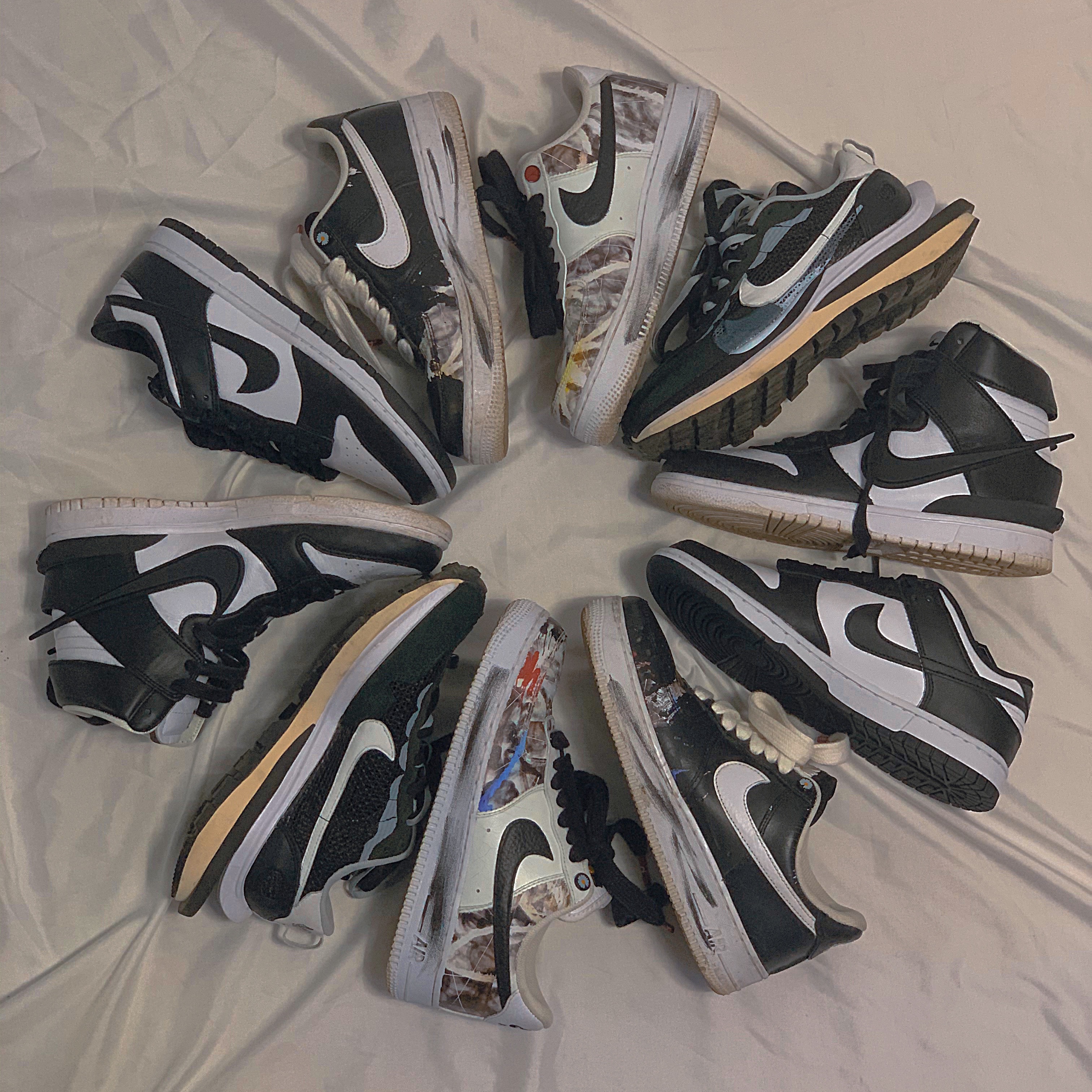 Nike x Peaceminusone Air Force 1 Low Para-Noise 2.0, Nike x Peaceminusone Air Force 1 Low Para-Noise 착용 스타일
