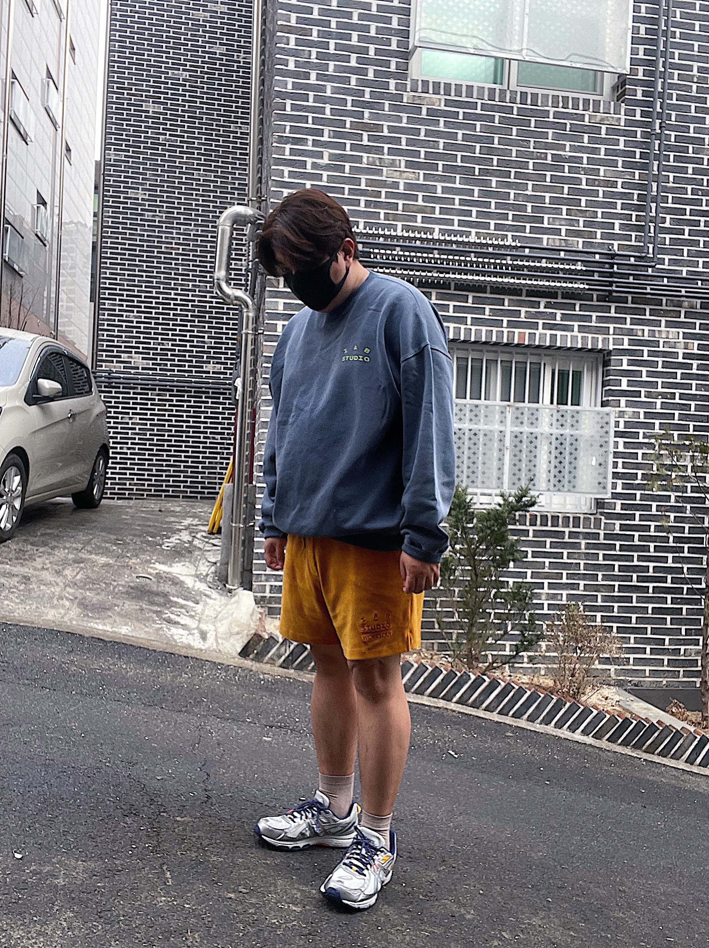 Asics x IAB Studio Gel-Venture 6 착용 스타일