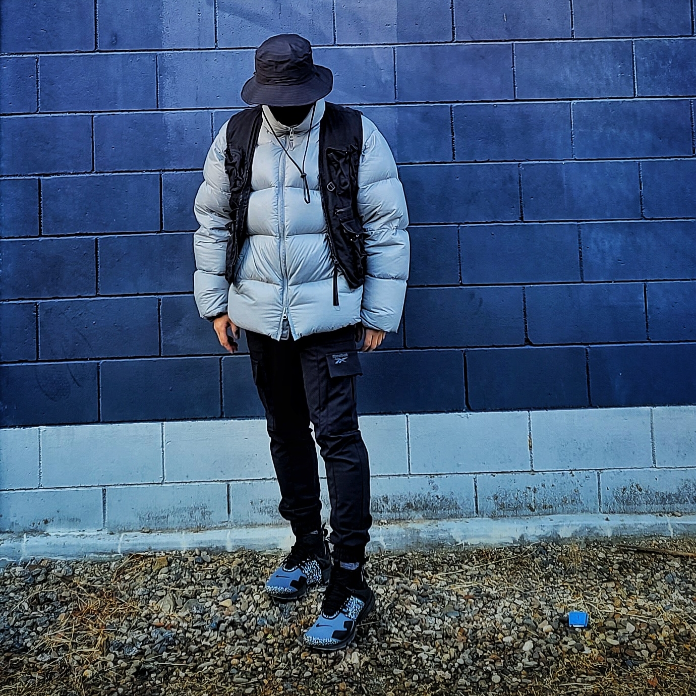 Nike x Acronym Air Presto Mid Acronym Cool Grey 착용 스타일
