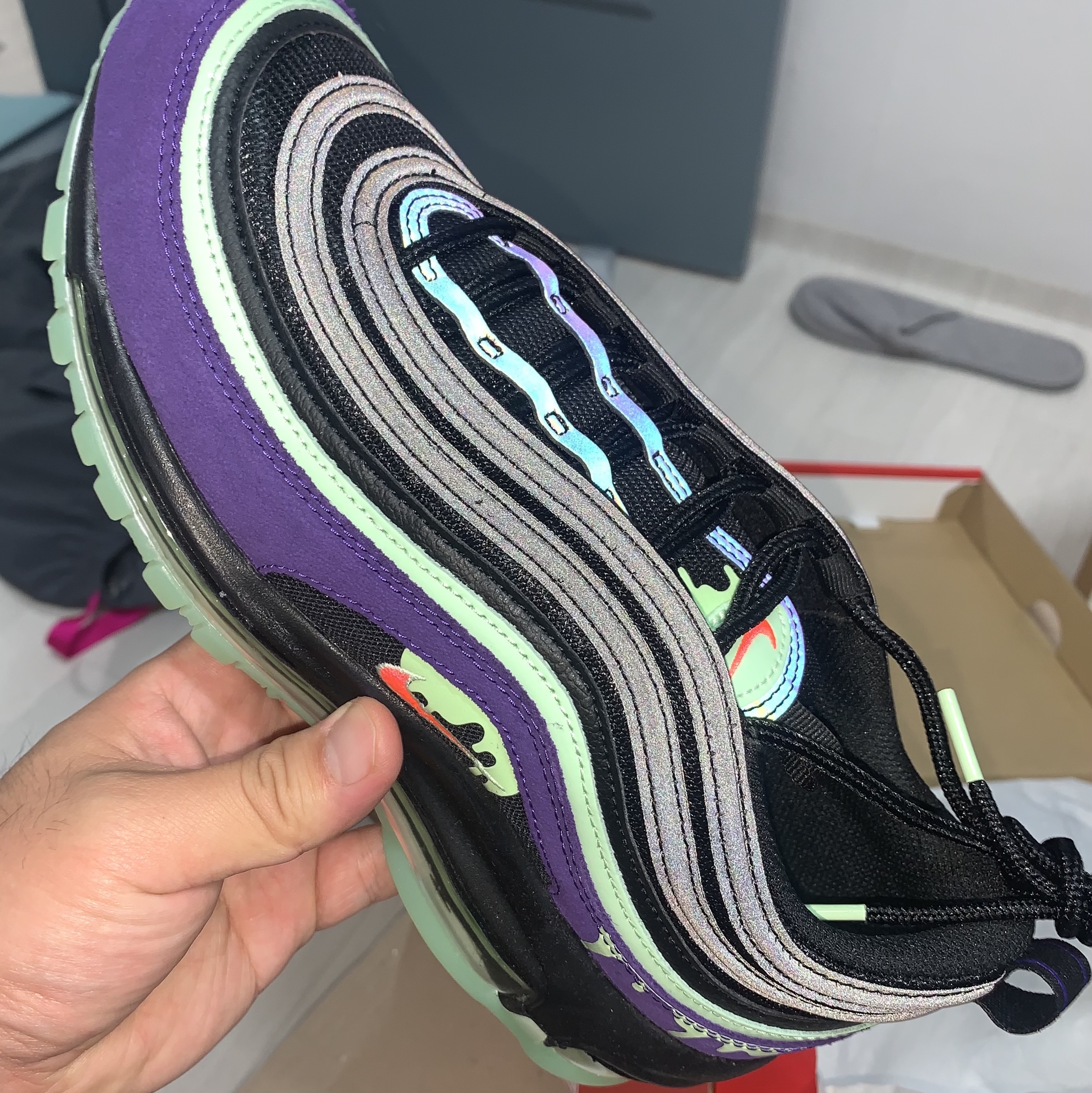 Nike Air Max 97 Halloween 착용 스타일 - 1
