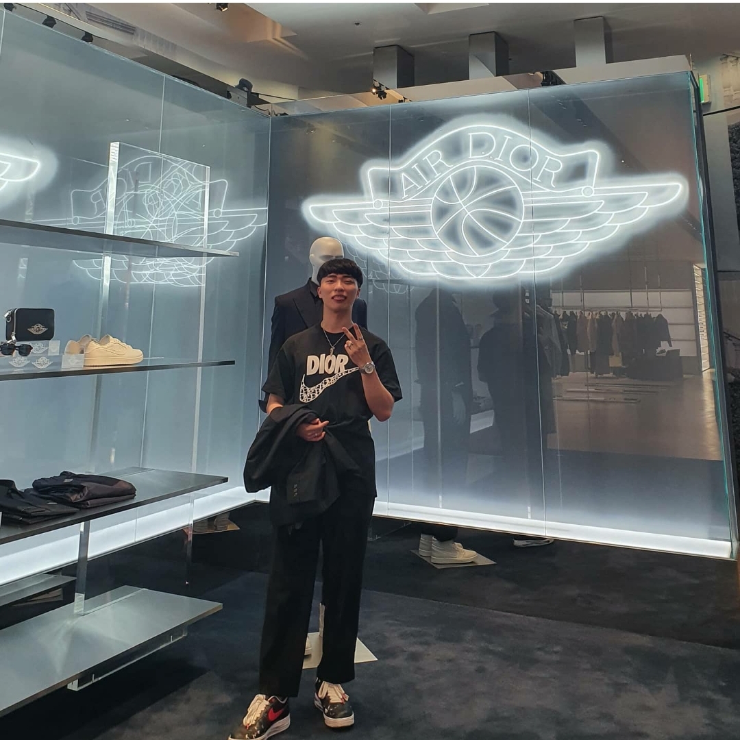 Nike x Peaceminusone Air Force 1 Low Para-Noise - Korea Exclusive 착용 스타일