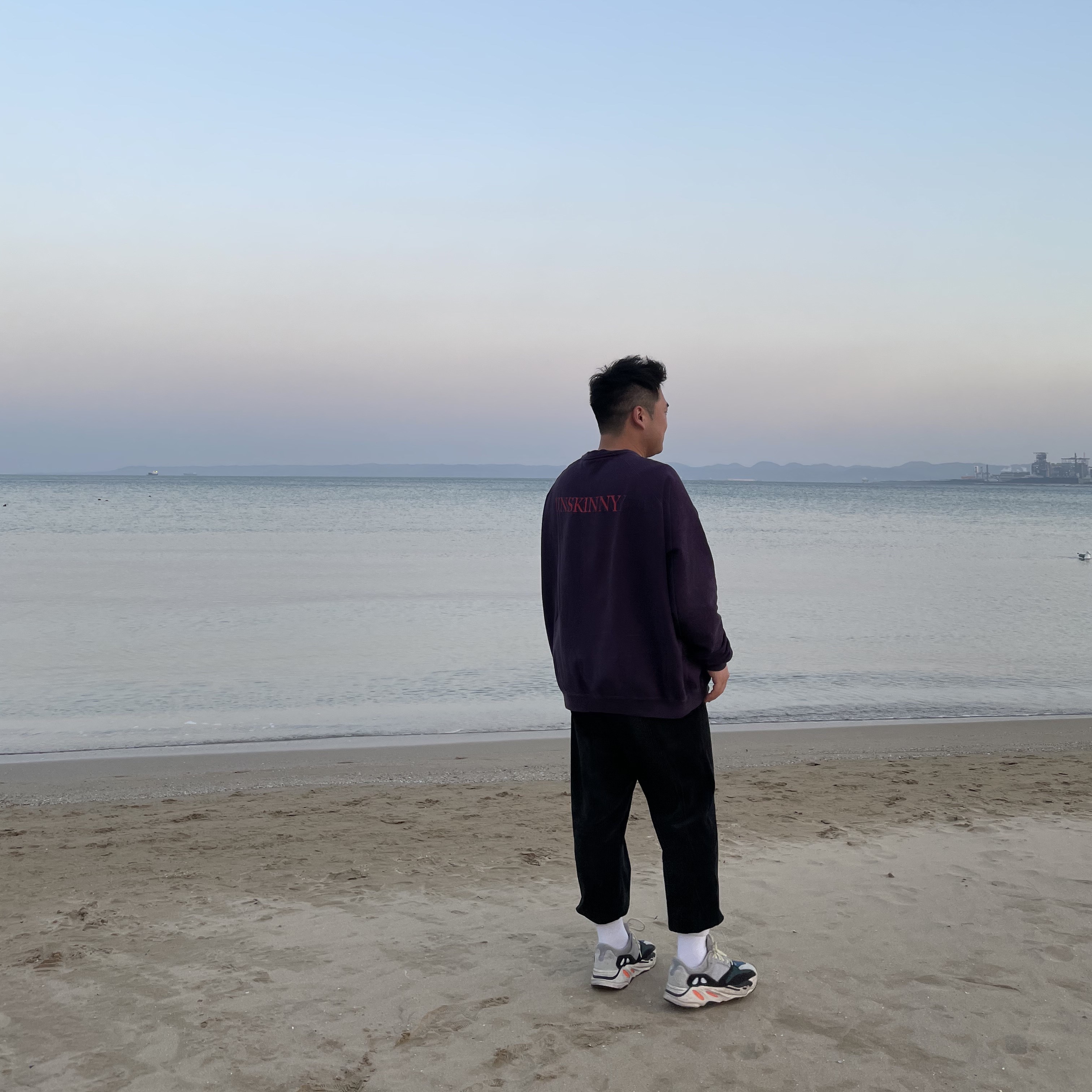 Adidas Yeezy Boost 700 Wave Runner Solid Grey 2017/2019 착용 스타일