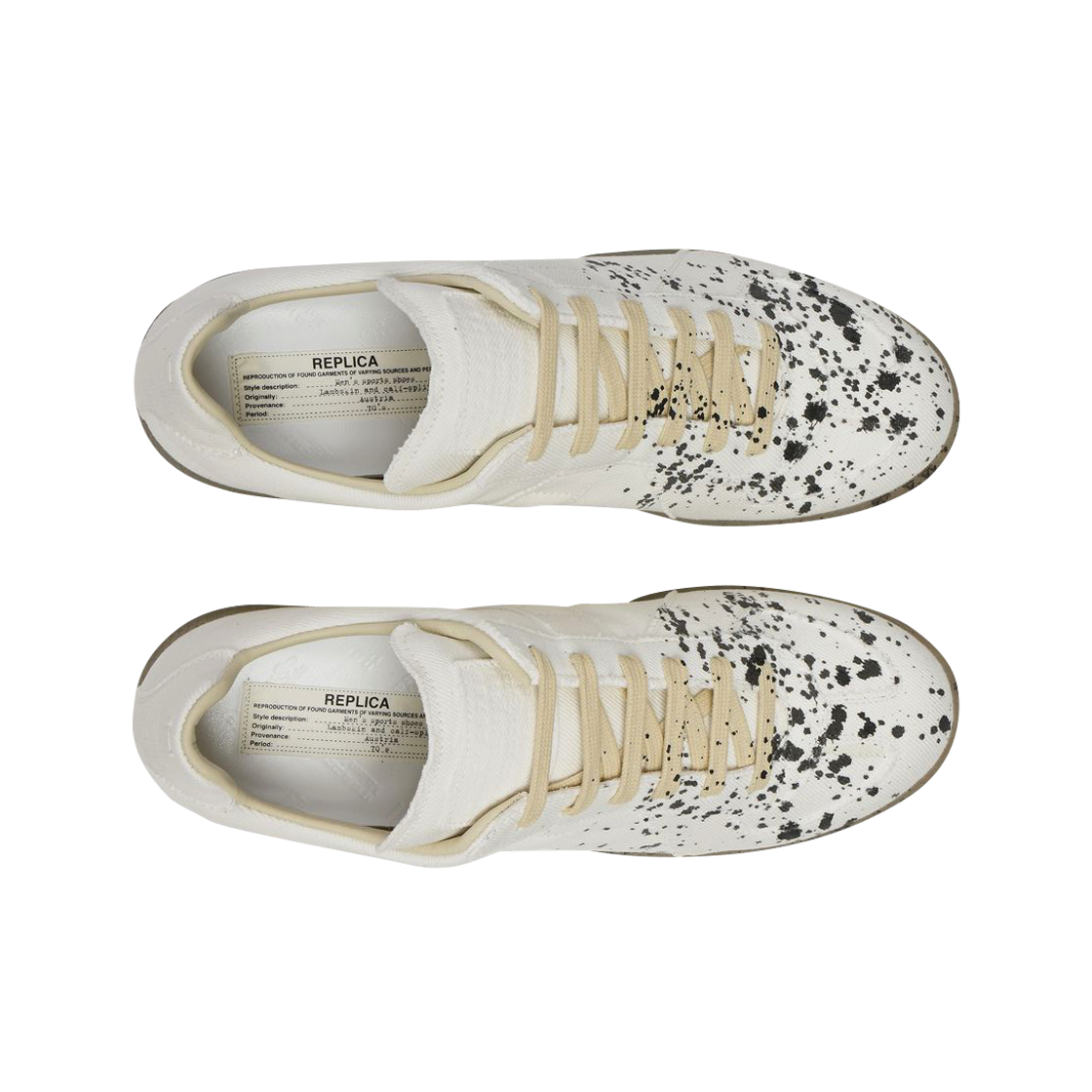 메종 마르지엘라 코튼 페인트 드롭 레플리카 스니커즈(Maison Margiela Cotton Paint Drop Replica Sneakers) - 2