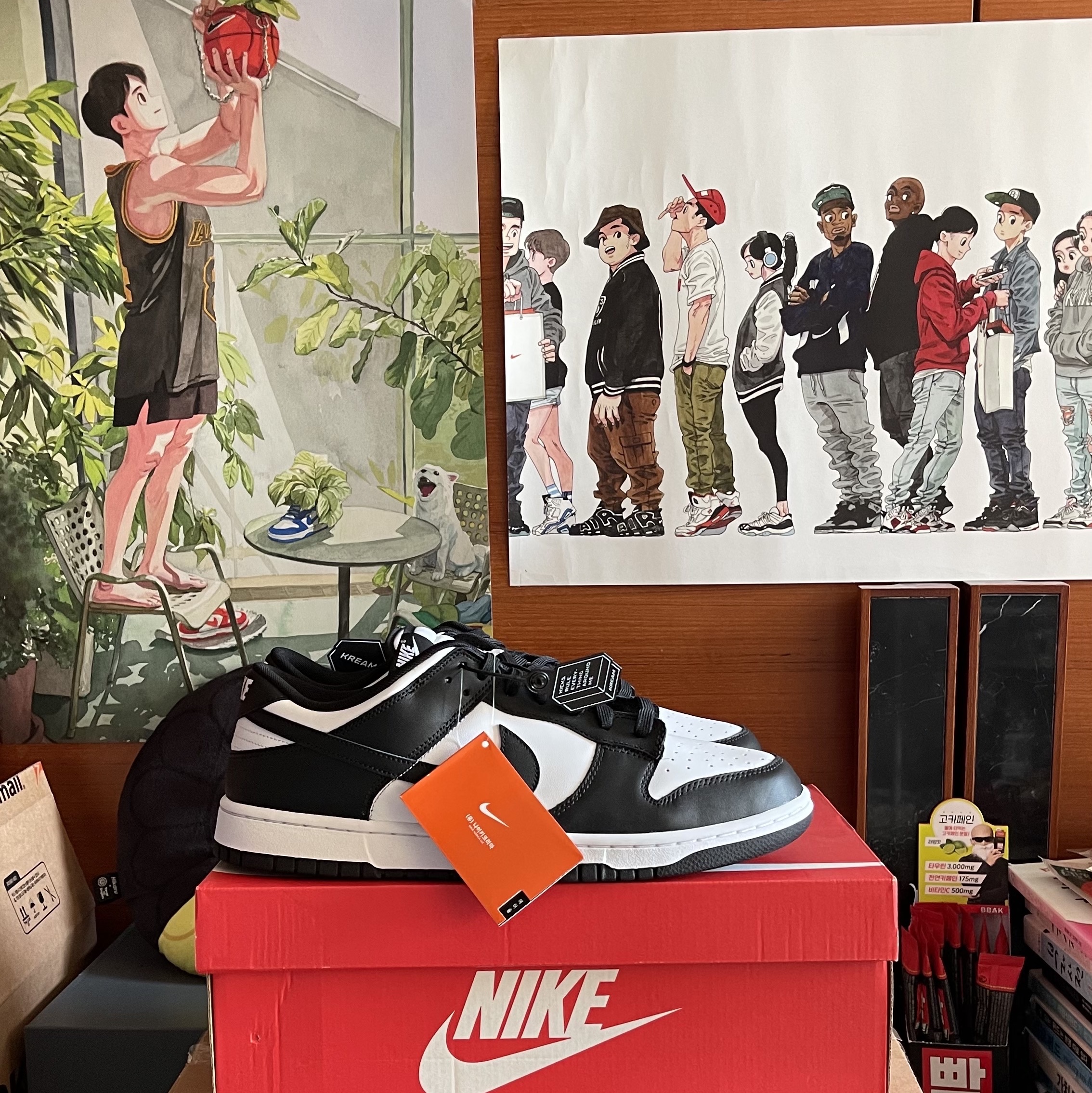 Nike Dunk Low Retro Black 착용 스타일