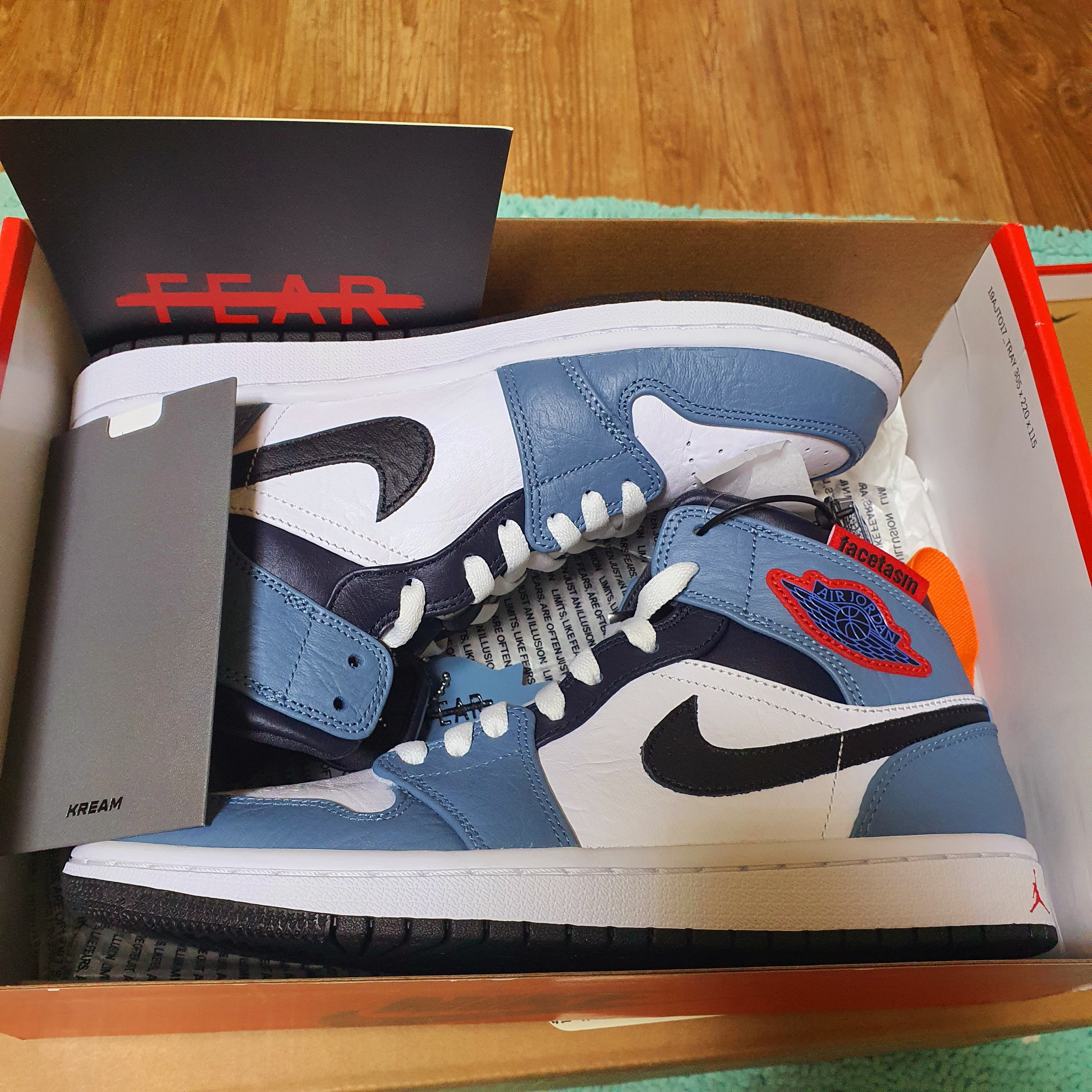 Jordan 1 x Facetasm Mid SE Fearless 착용 스타일 - 2