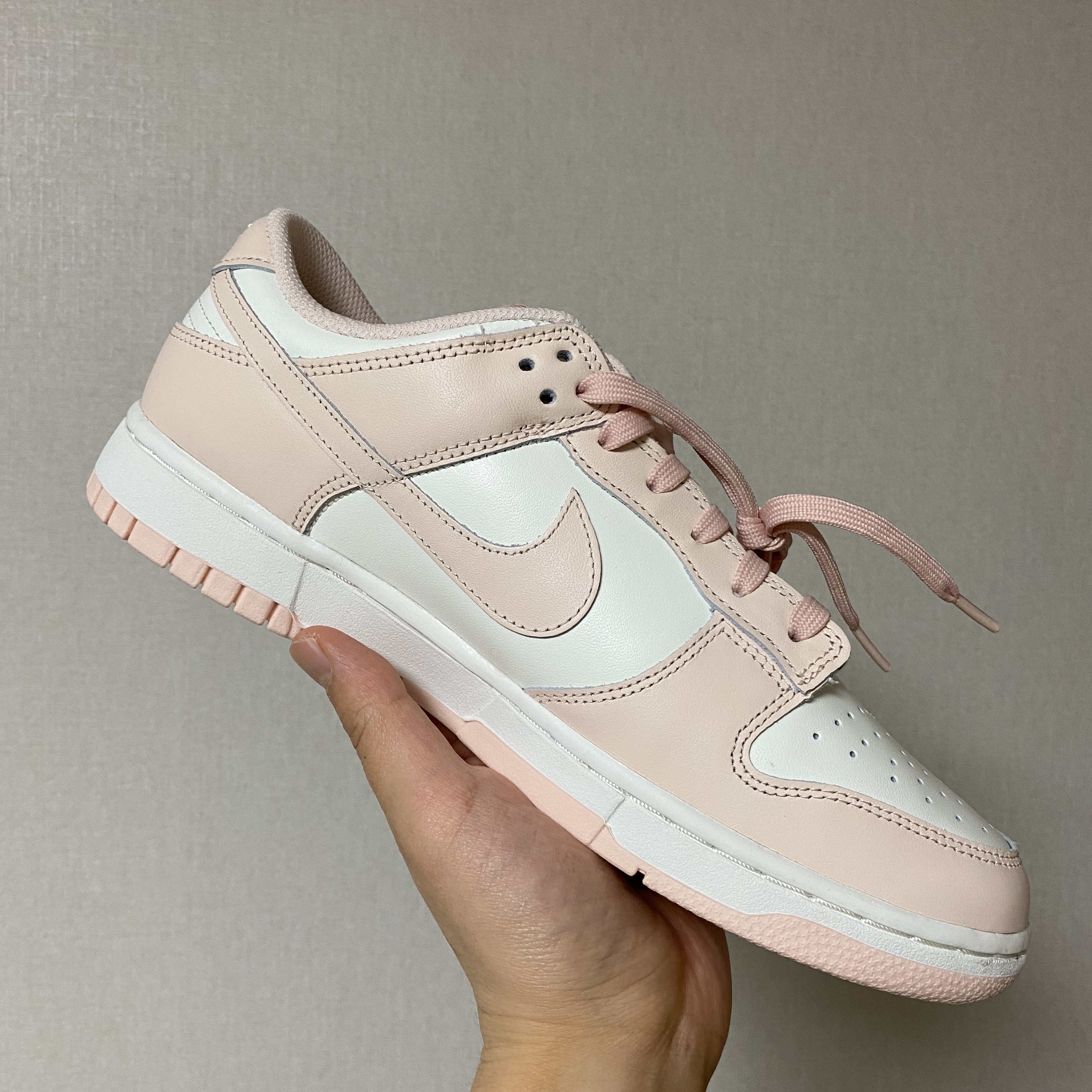 (W) Nike Dunk Low Orange Pearl 착용 스타일
