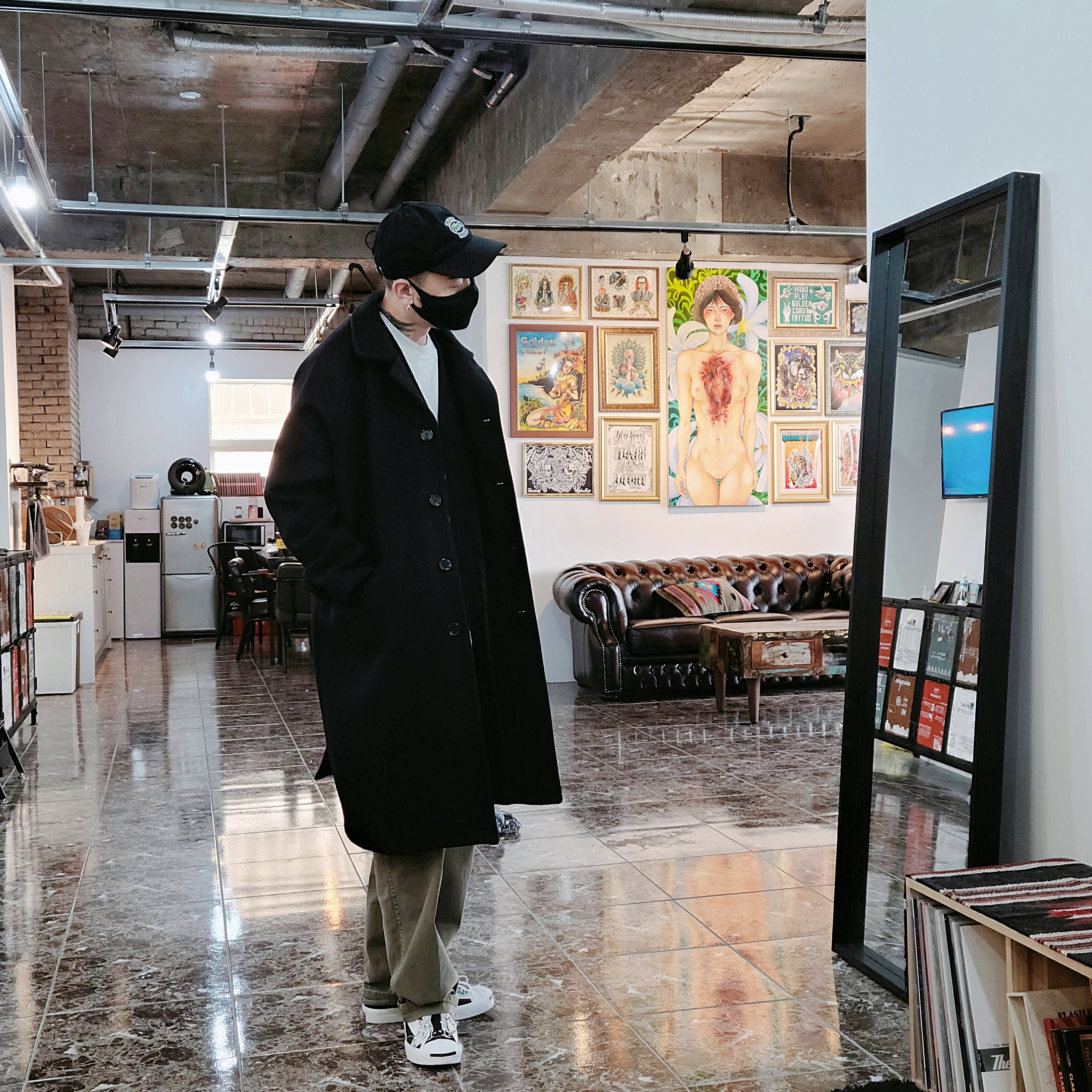 Supreme x Lacoste Twill 6-Panel Black - 18SS, Converse x Takahiromiyashita The Soloist Jack Purcell Zip Ox Black White 착용 스타일