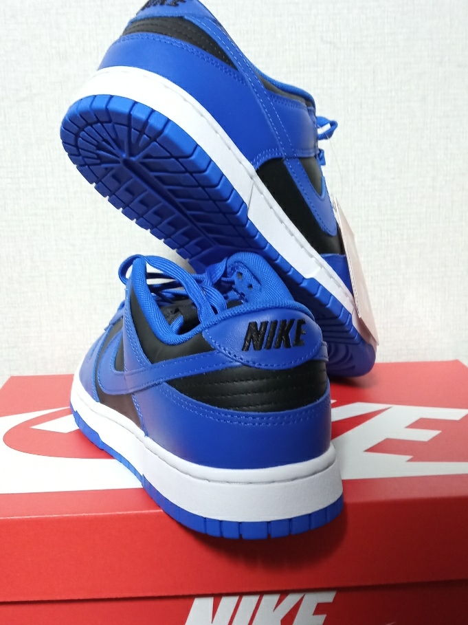 Nike Dunk Low Retro Hyper Cobalt 착용 스타일 - 4
