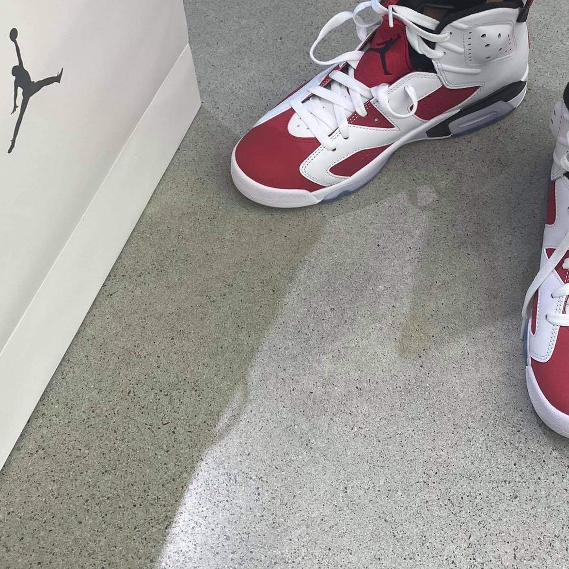 Jordan 6 Retro Carmine 2021 착용 스타일
