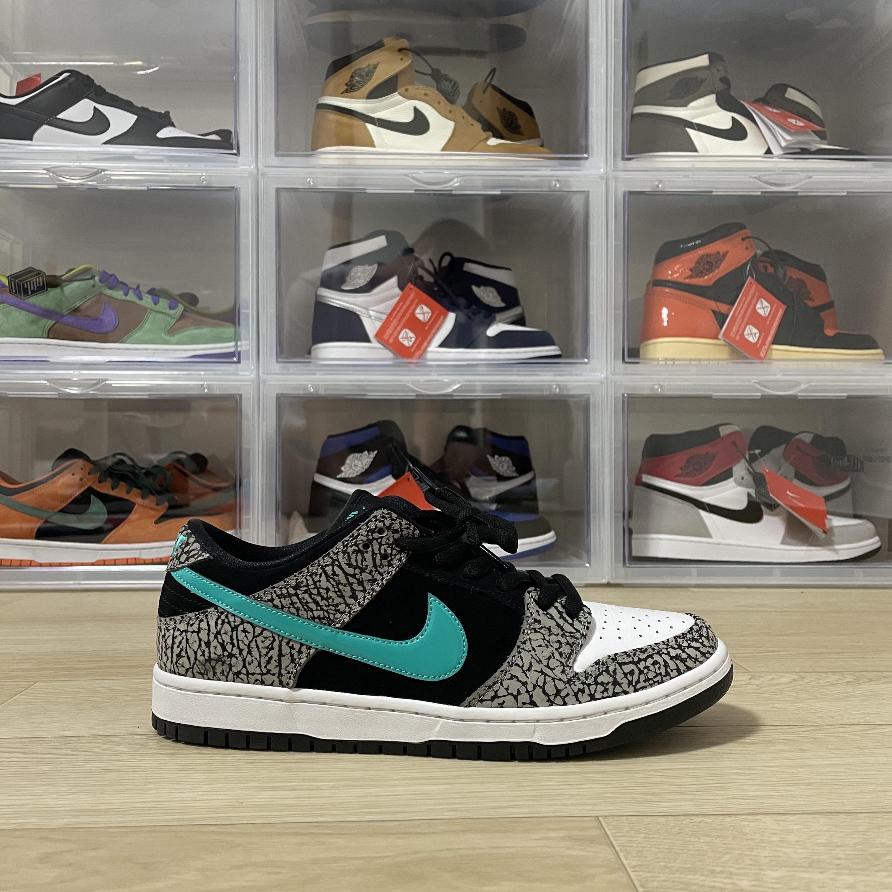 Nike SB Dunk Low Pro Clear Jade 착용 스타일