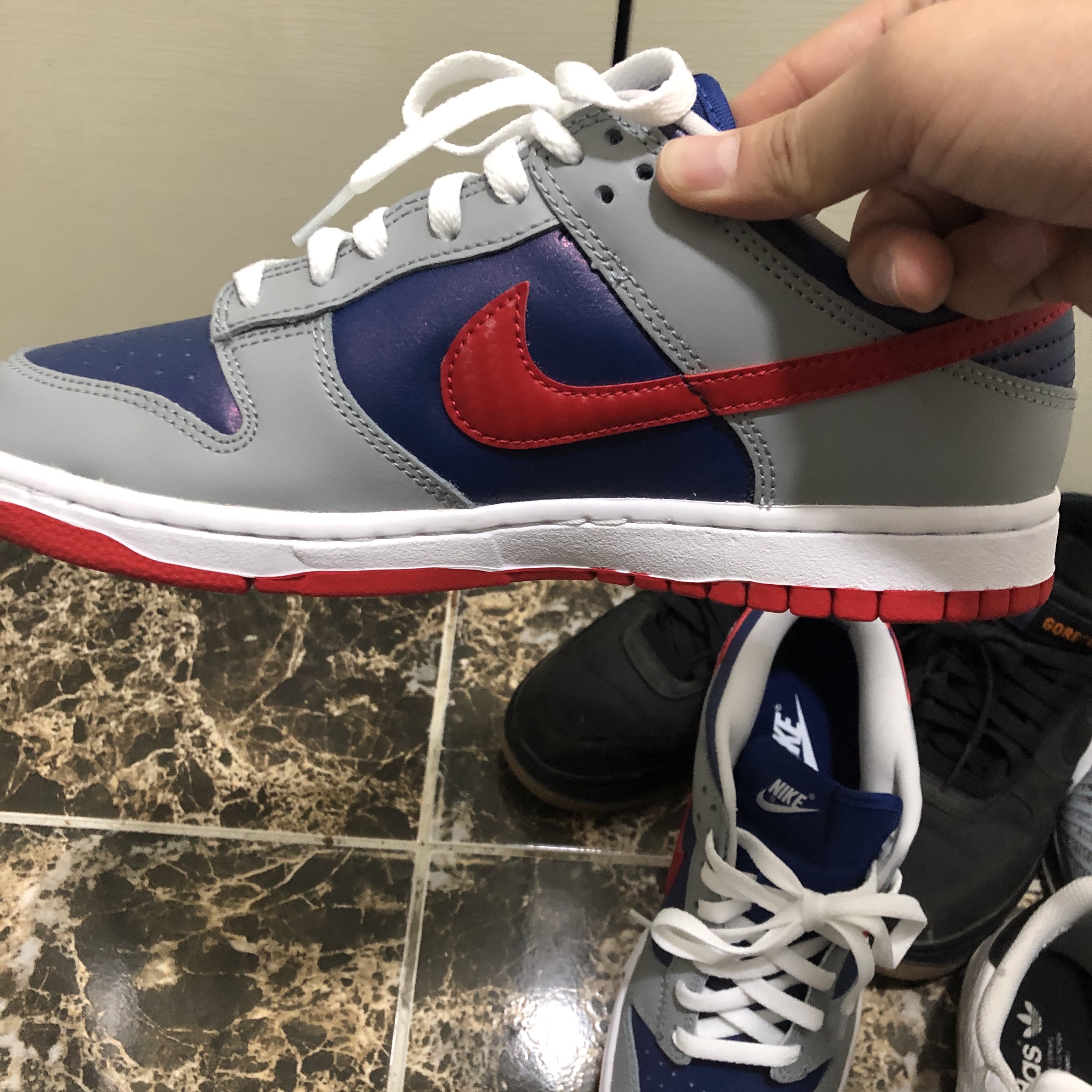 Nike Dunk Low SP Samba 2020 착용 스타일 - 2