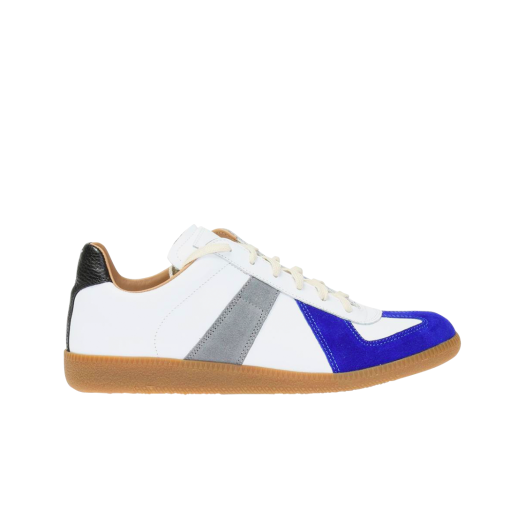 Maison Margiela Calfskin Replica Sneakers White Blue