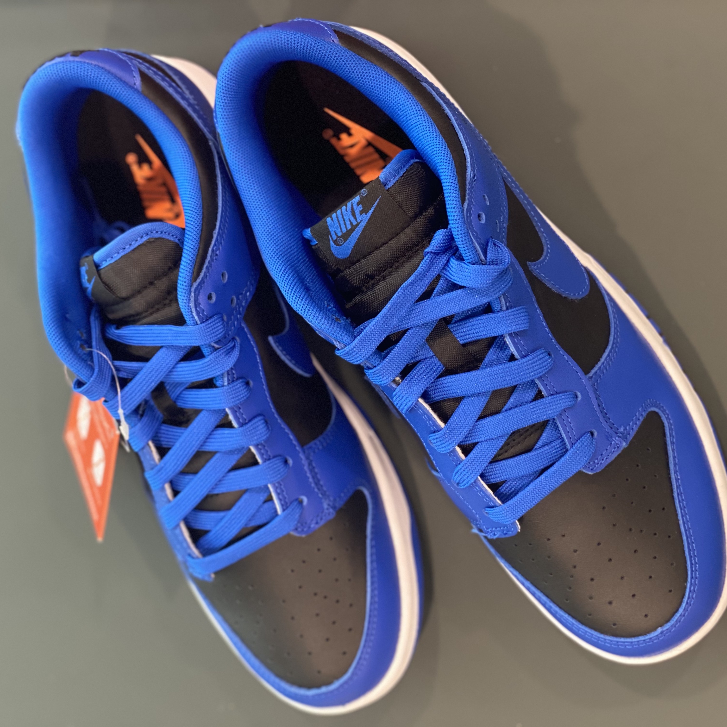 Nike Dunk Low Retro Hyper Cobalt 착용 스타일 - 3