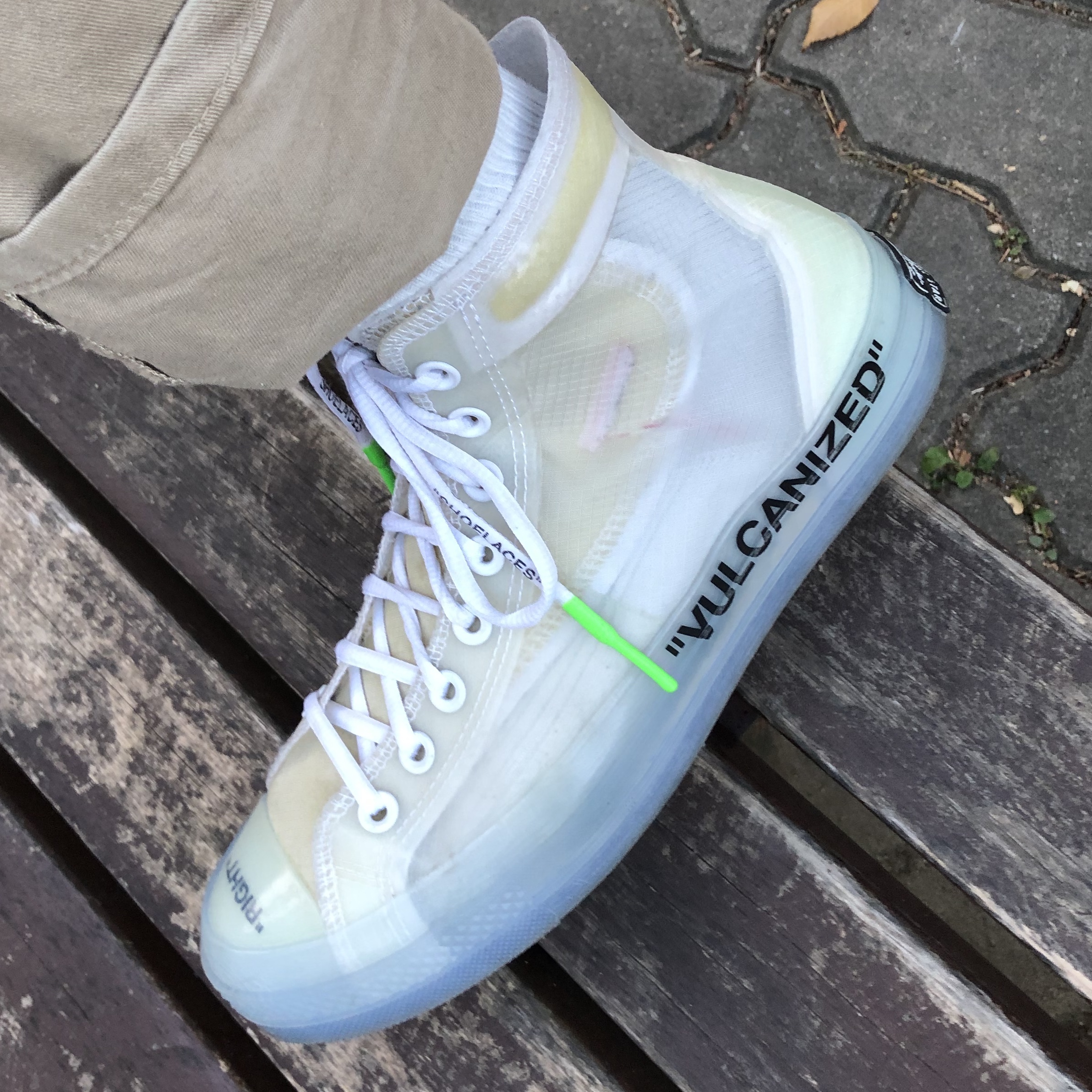 Converse x Off-White Chuck 70 High The Ten 착용 스타일