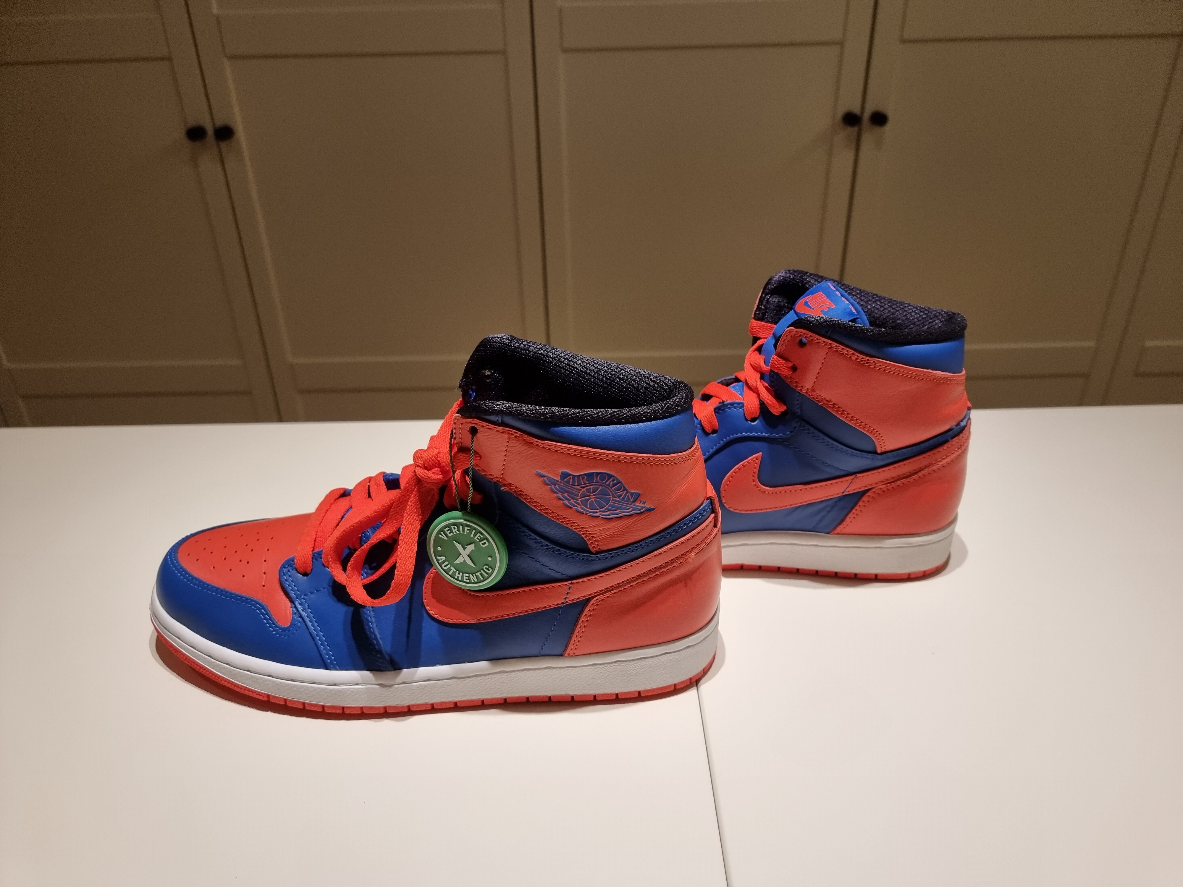 Jordan 1 Retro High OG Knicks 착용 스타일