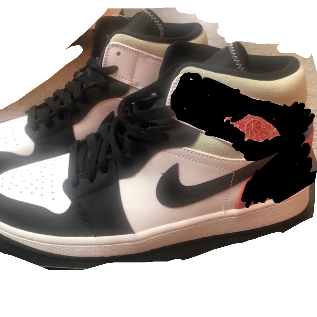 Jordan 1 Mid SE Track Red 착용 스타일