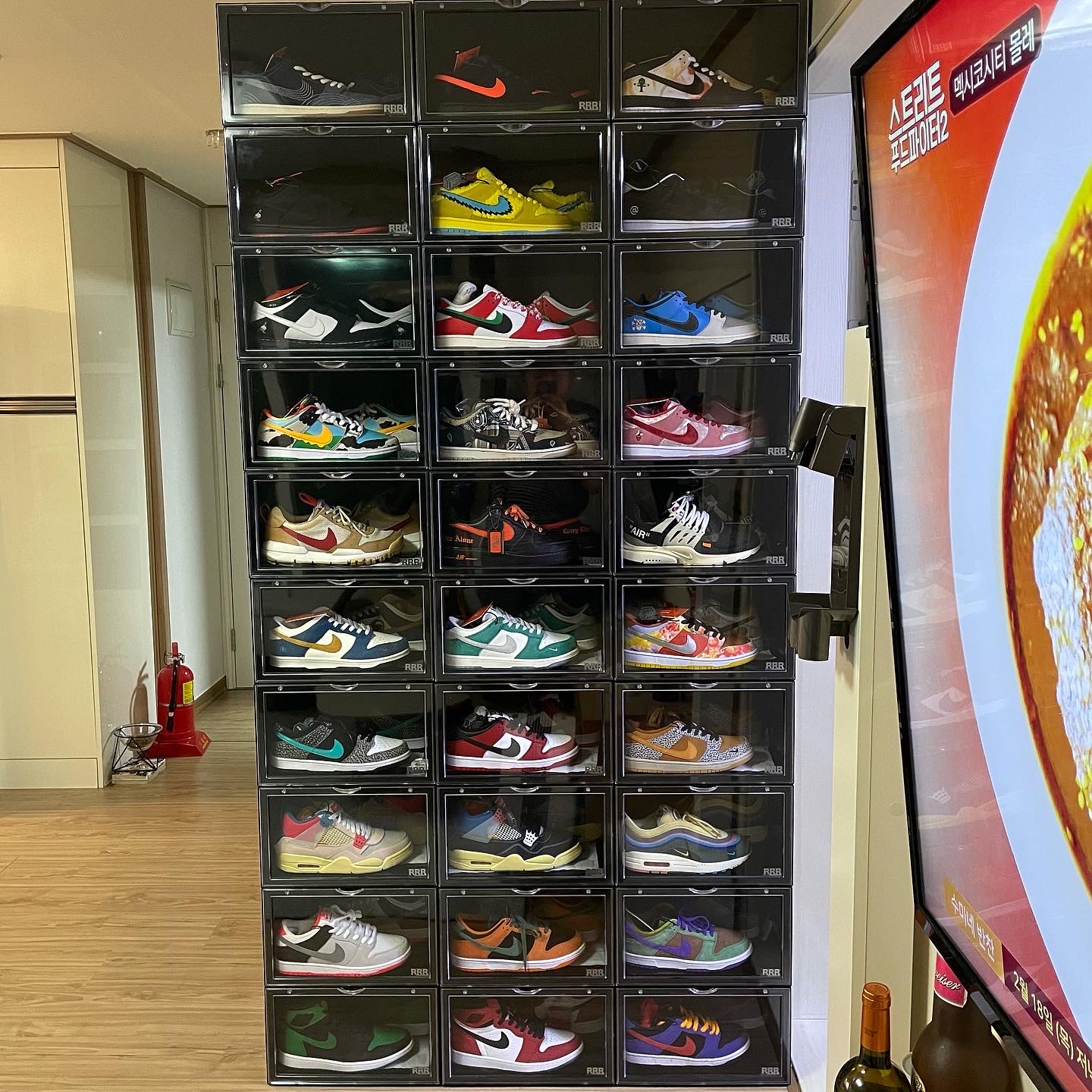 Jordan 1 x Fragment Retro High OG, Jordan 1 x Off-White Retro High Chicago The Ten 착용 스타일 - 2