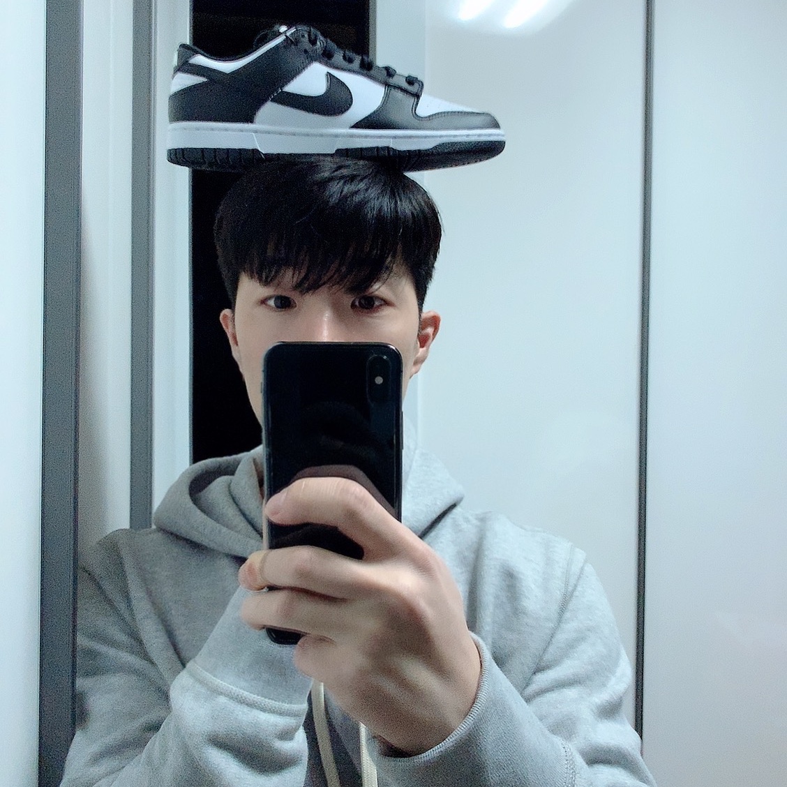 Nike Dunk Low Retro Black 착용 스타일