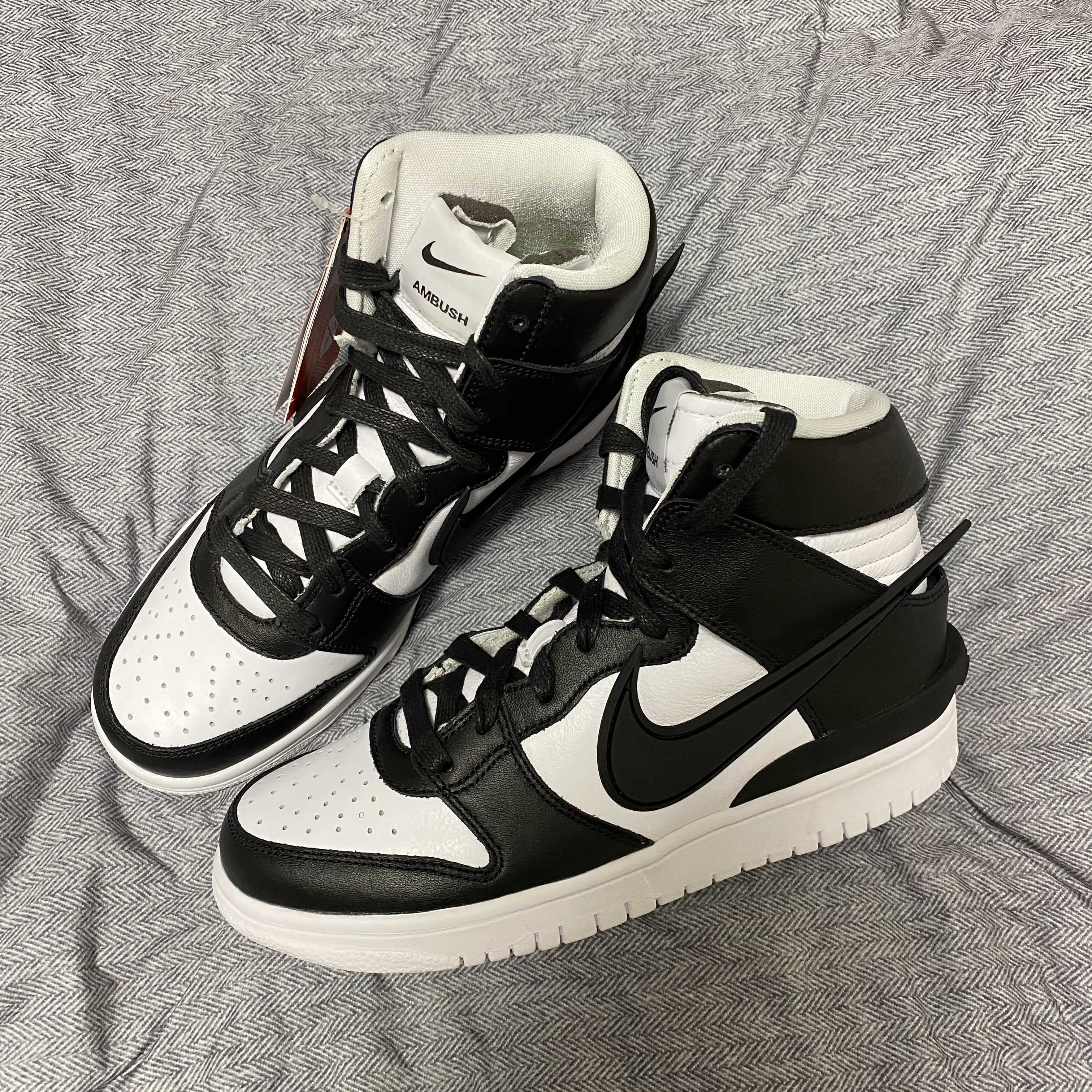 Nike x Ambush Dunk High Black 착용 스타일