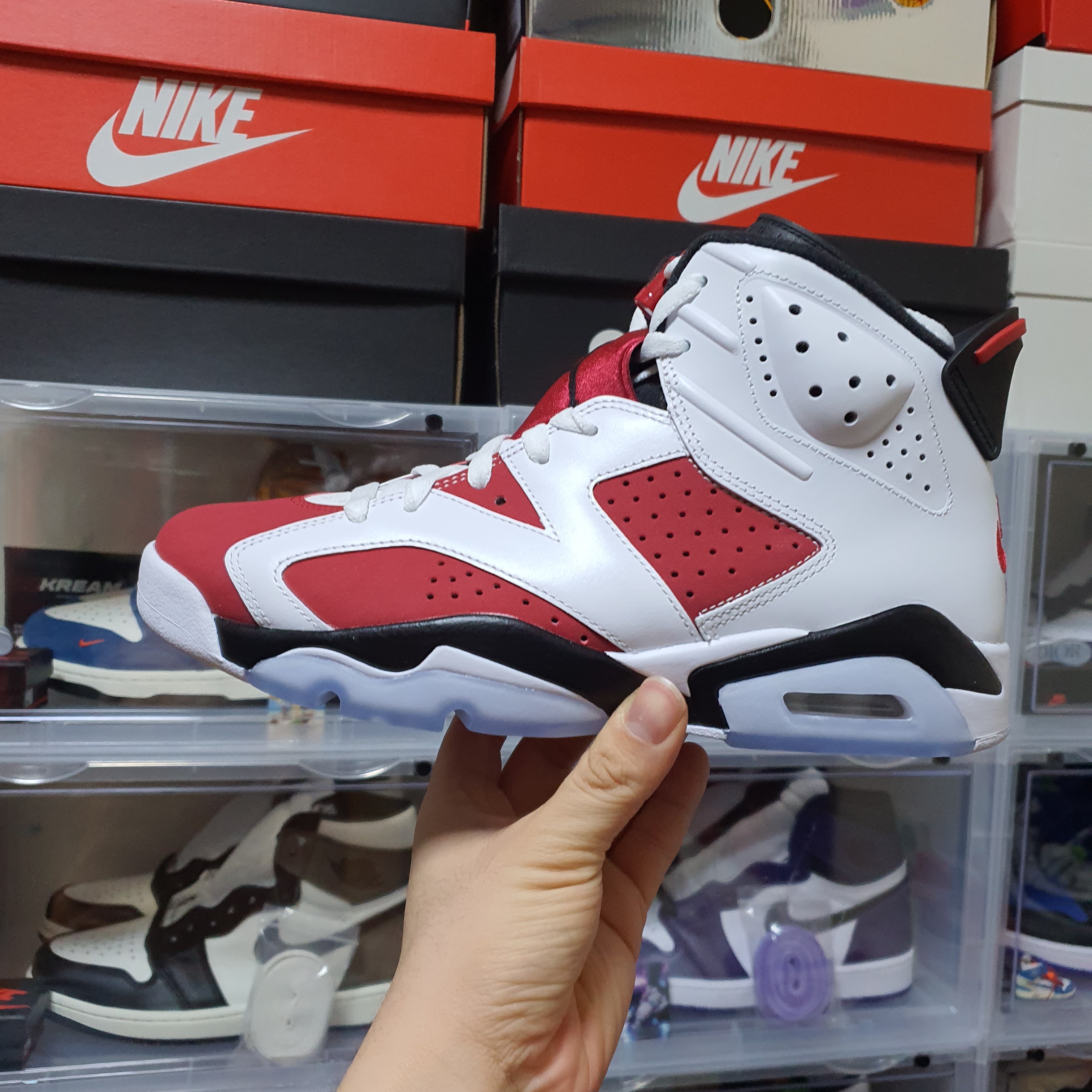 Jordan 6 Retro Carmine 2021 착용 스타일 - 4