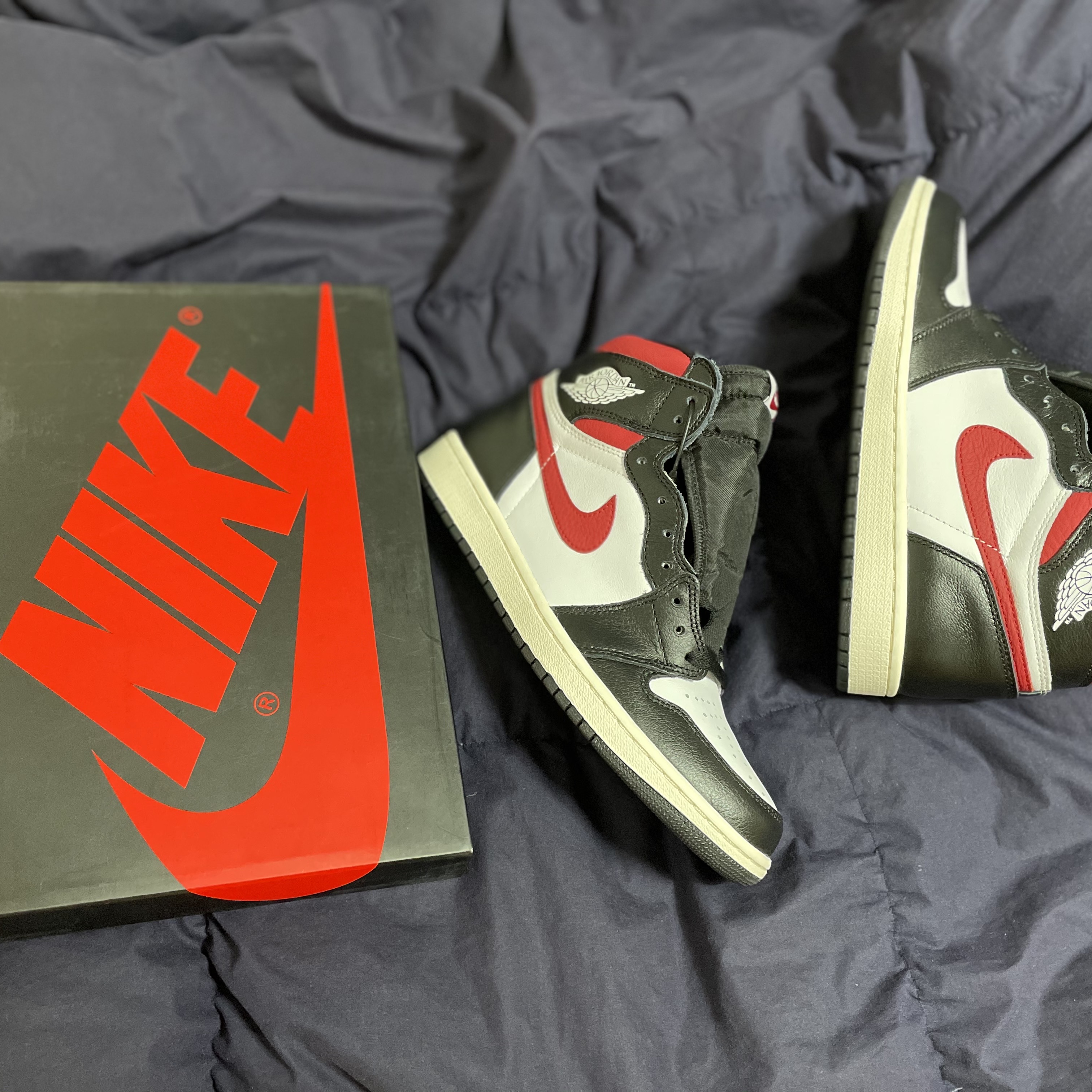Jordan 1 Retro High OG Gym Red 착용 스타일 - 3