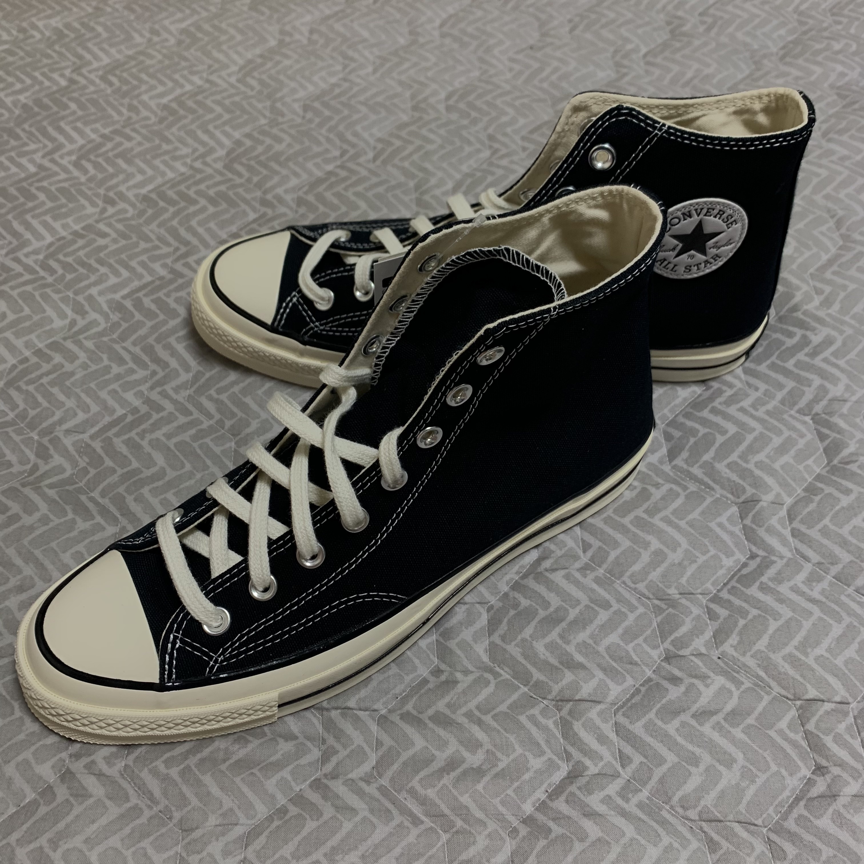 Converse Chuck 70 Hi Black 착용 스타일 - 3