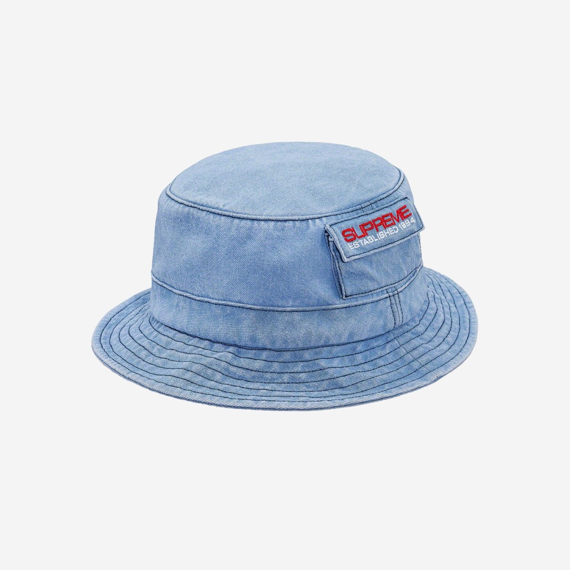 Supreme Pocket Crusher Light Denim - 19SS 상세 이미지 1