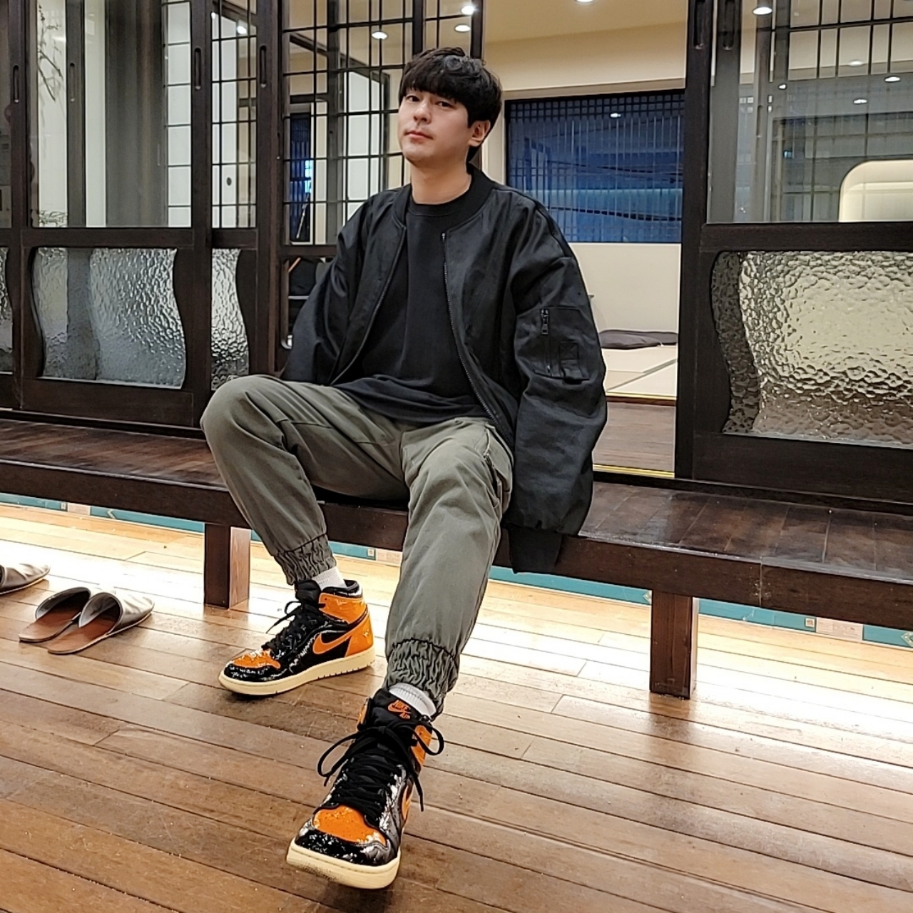 Jordan 1 Retro High Shattered Backboard 3.0 착용 스타일