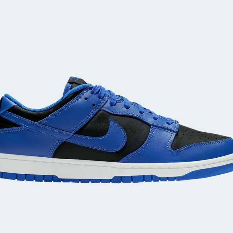 Nike Dunk Low Retro Hyper Cobalt 착용 스타일 - 2