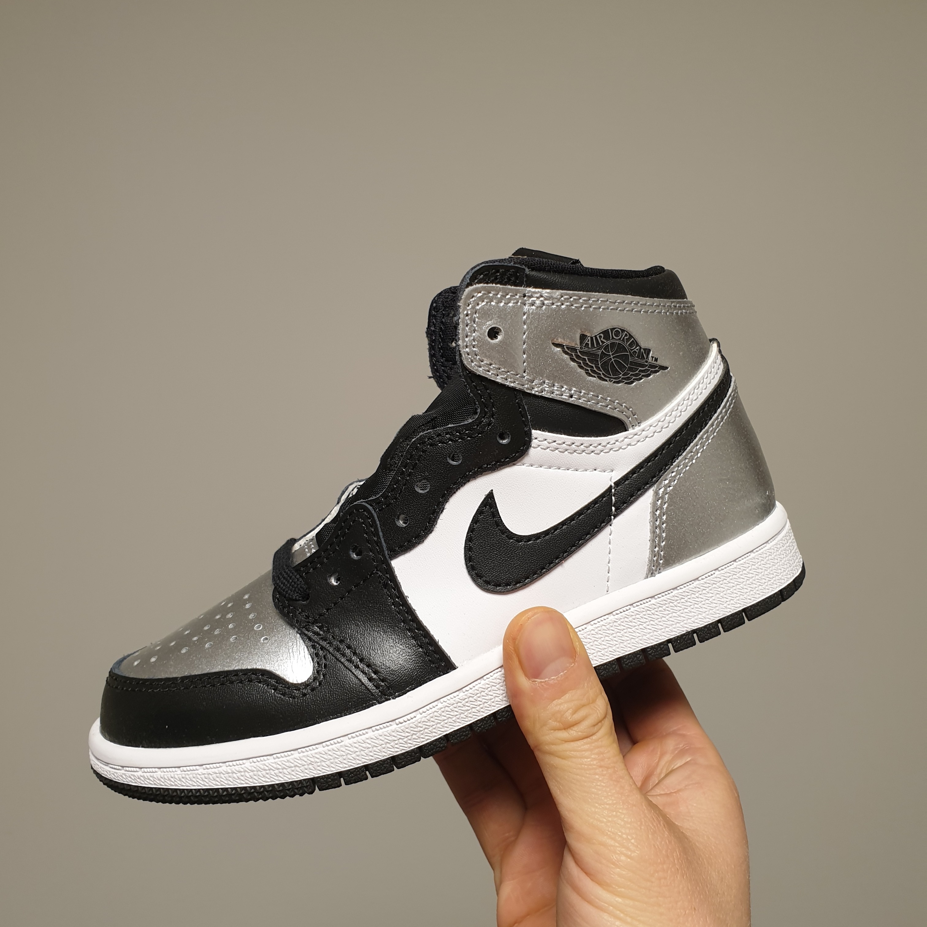 (PS) Jordan 1 Retro High Silver Toe 착용 스타일 - 1
