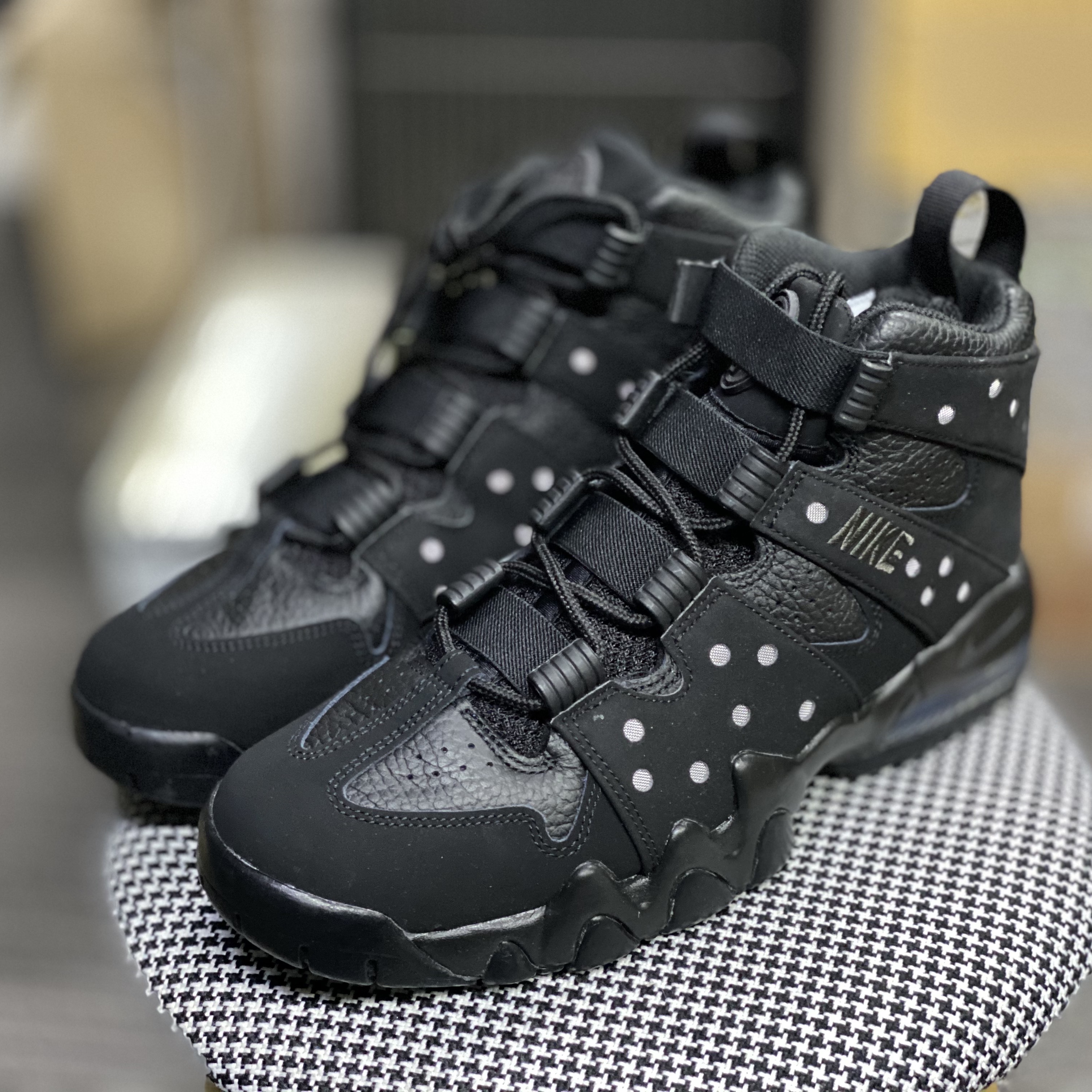 Nike Air Max 2 CB 94 Black Purple 2015, Nike Air Max 2 CB 94 Black 2020 착용 스타일 - 1