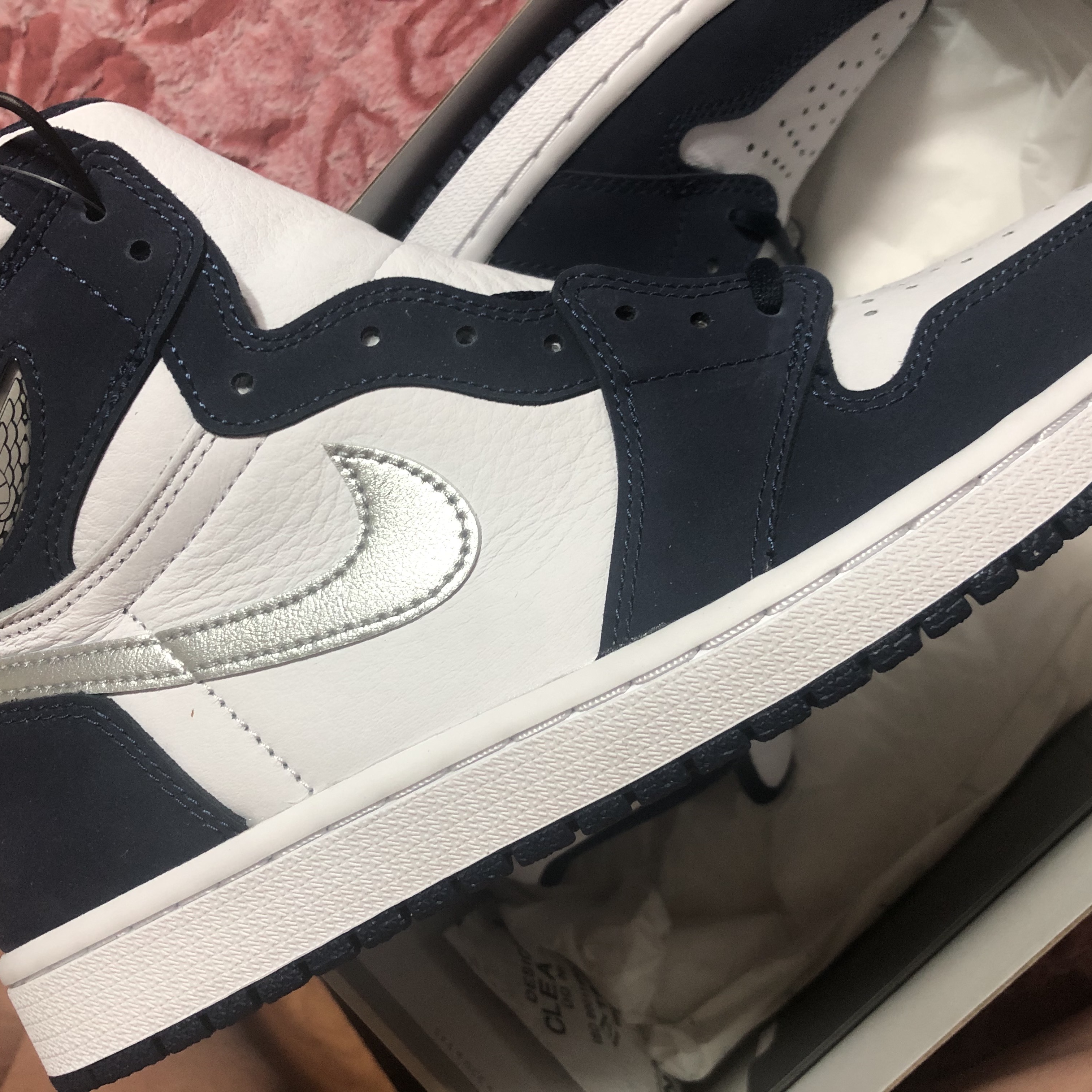 Jordan 1 Retro High OG CO.JP Midnight Navy 착용 스타일