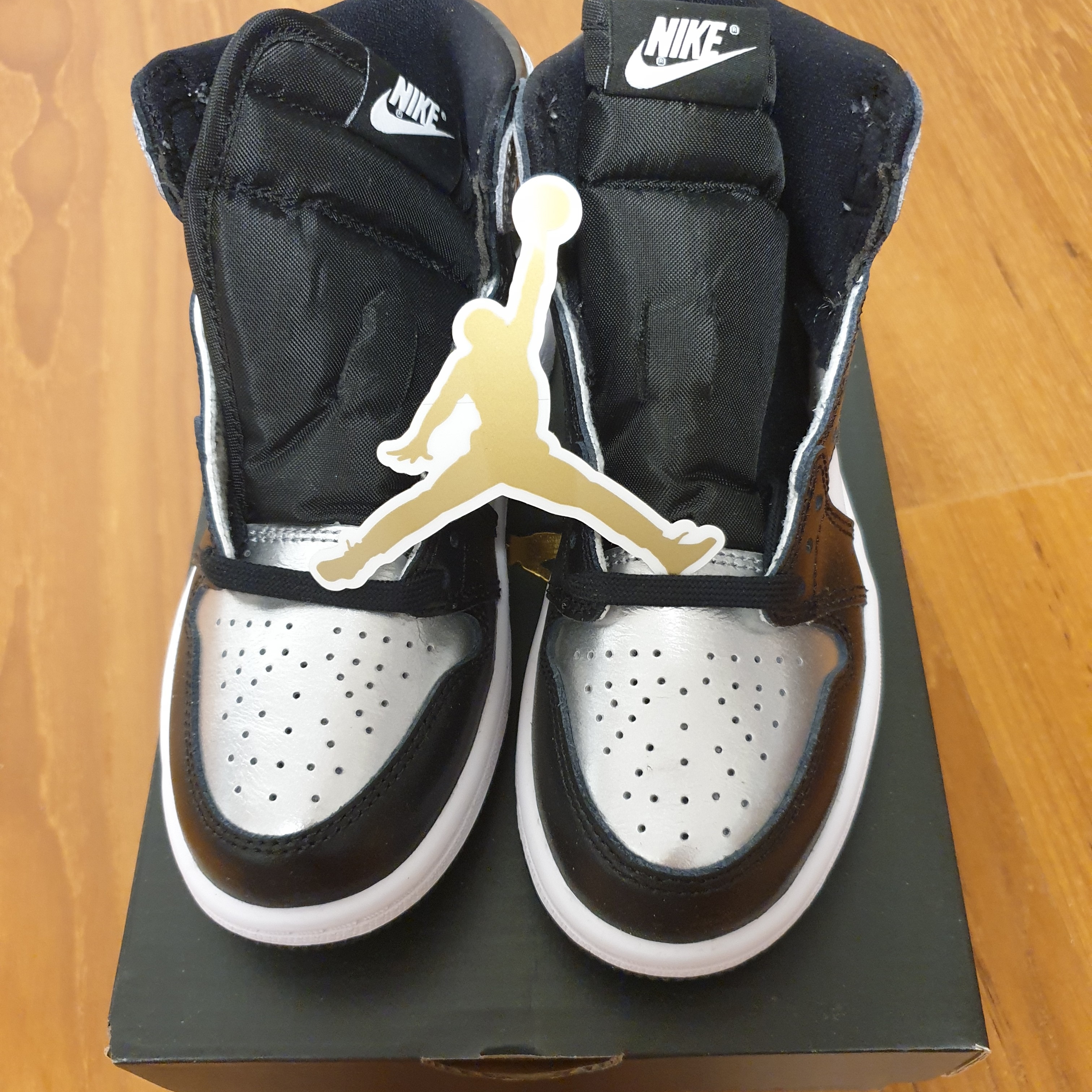 (PS) Jordan 1 Retro High Silver Toe 착용 스타일 - 3