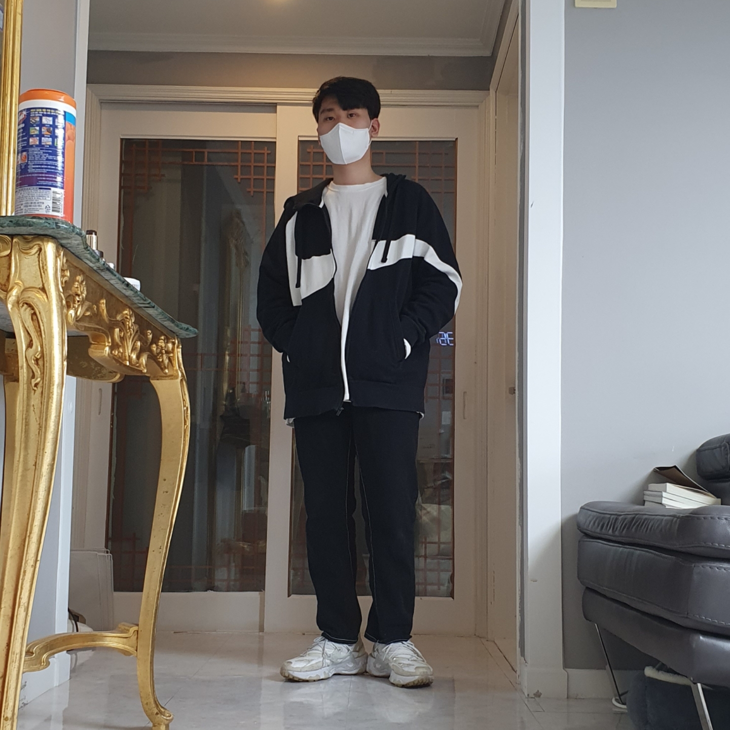 Nike x Undercover React Presto White 착용 스타일