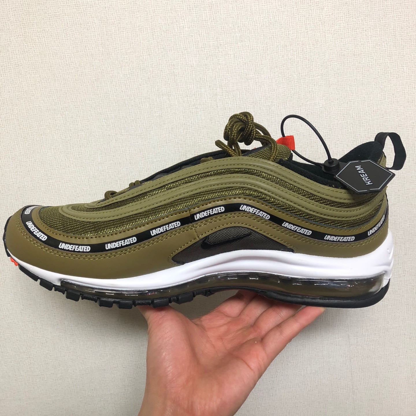 Nike x Undefeated Air Max 97 Militia Green 착용 스타일 - 2