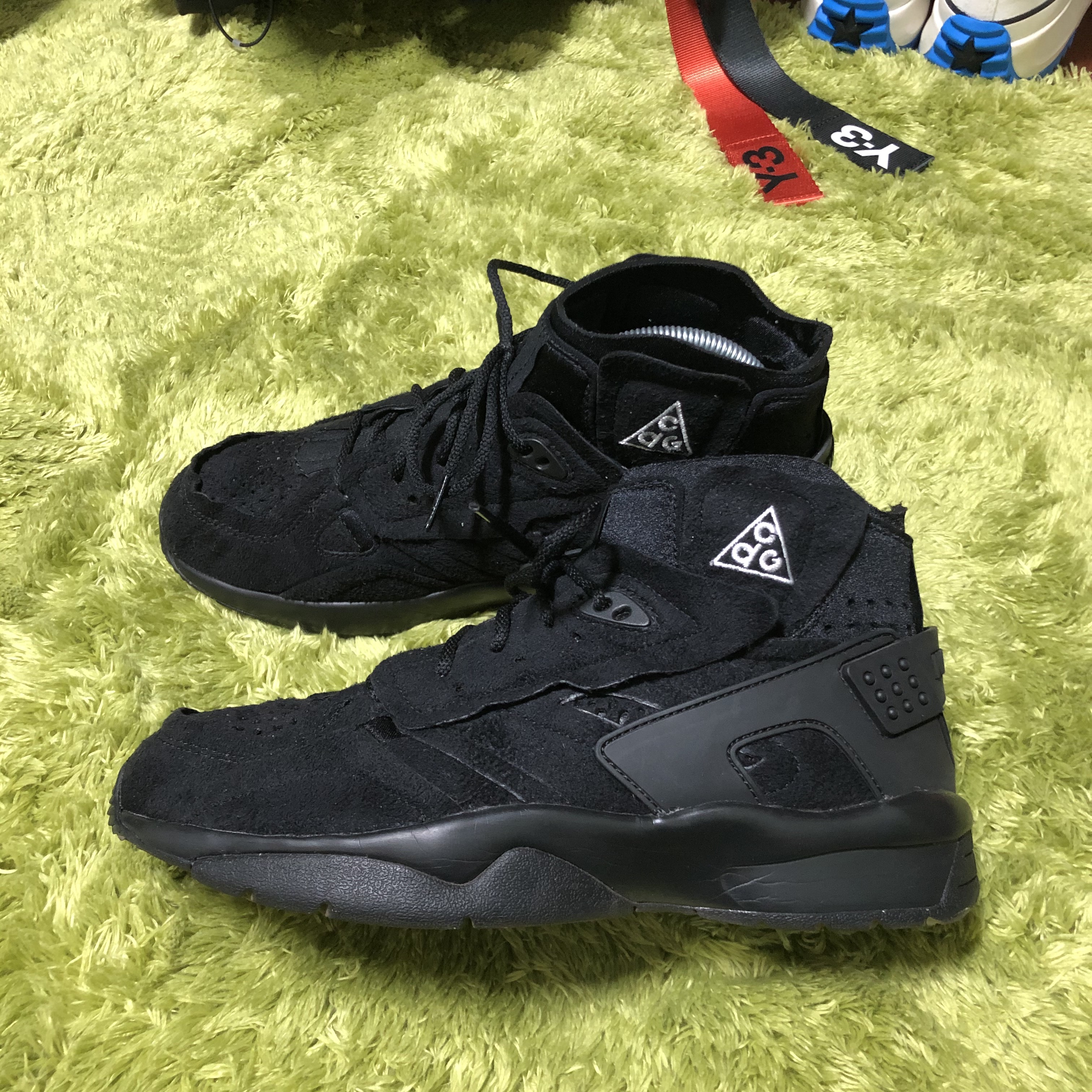 Nike x Comme des Garcons Homme Plus Air Mowabb Black 착용 스타일