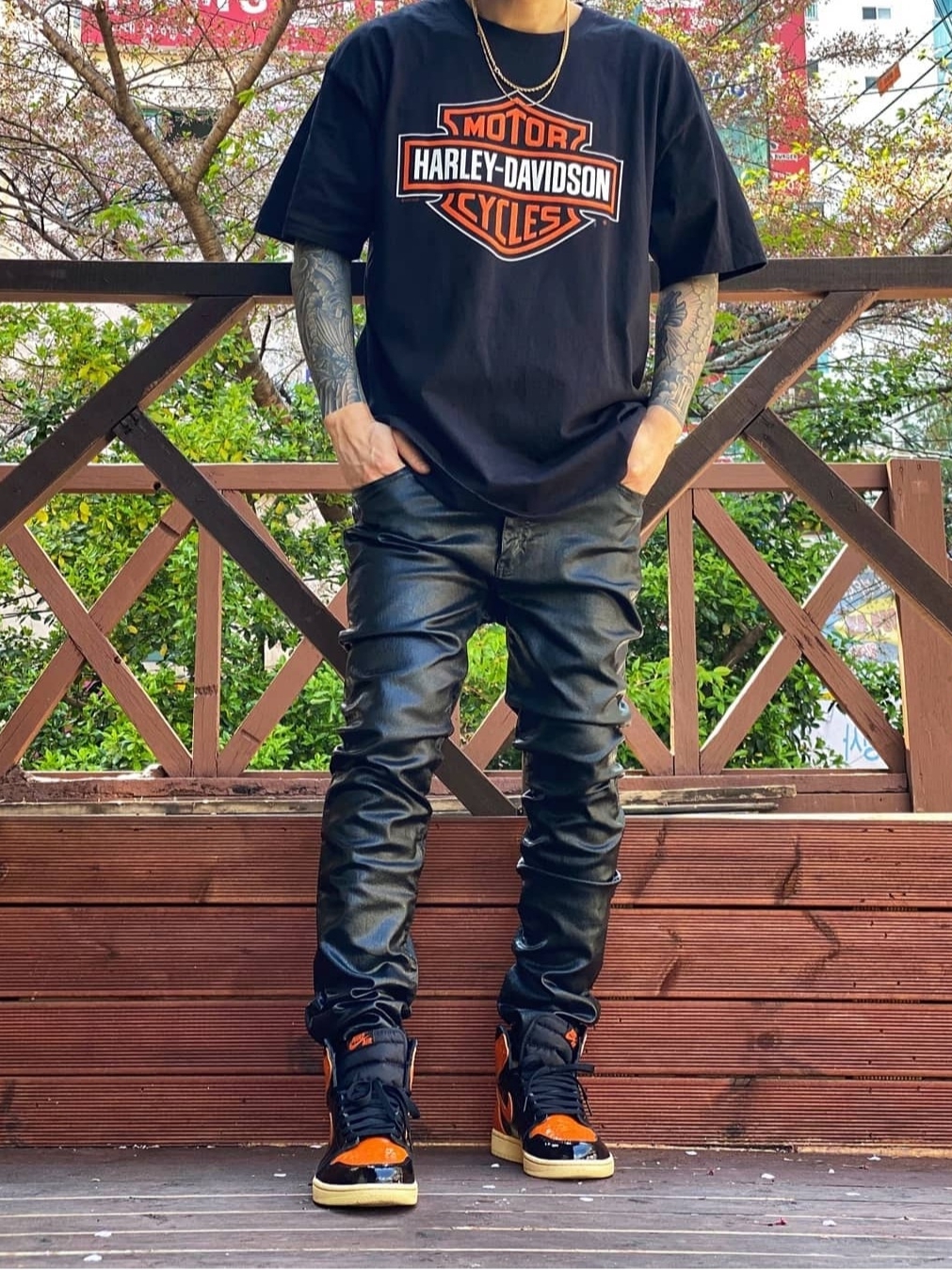 Jordan 1 Retro High Shattered Backboard 3.0 착용 스타일 - 1